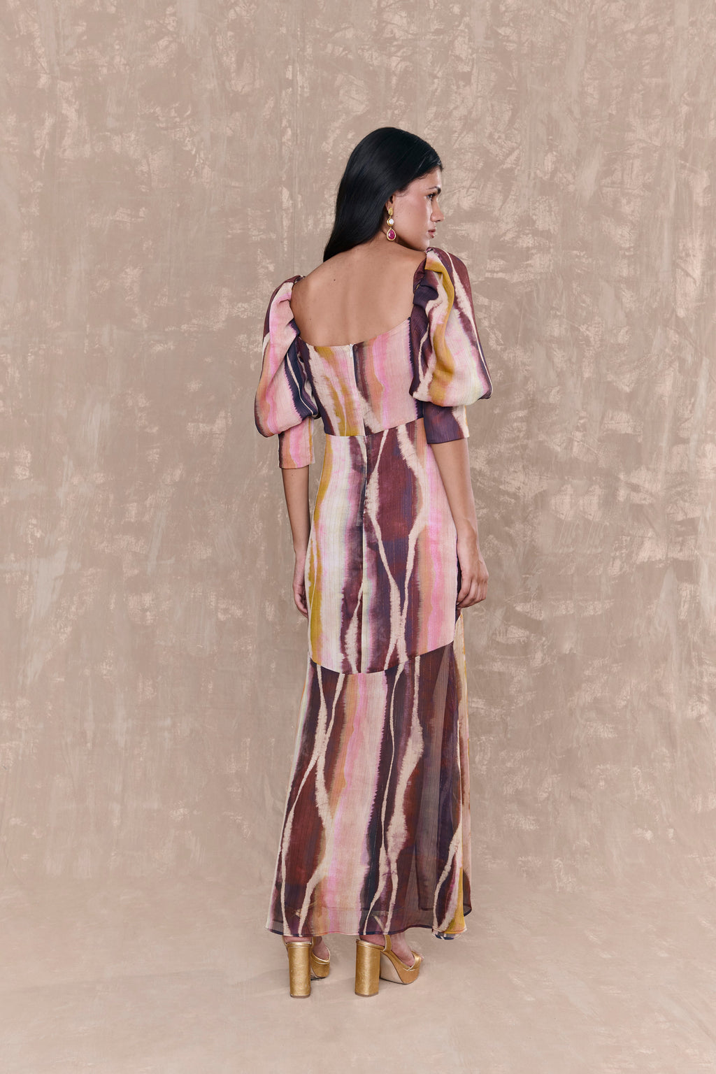 Vestido Loan Estampado Multicolor