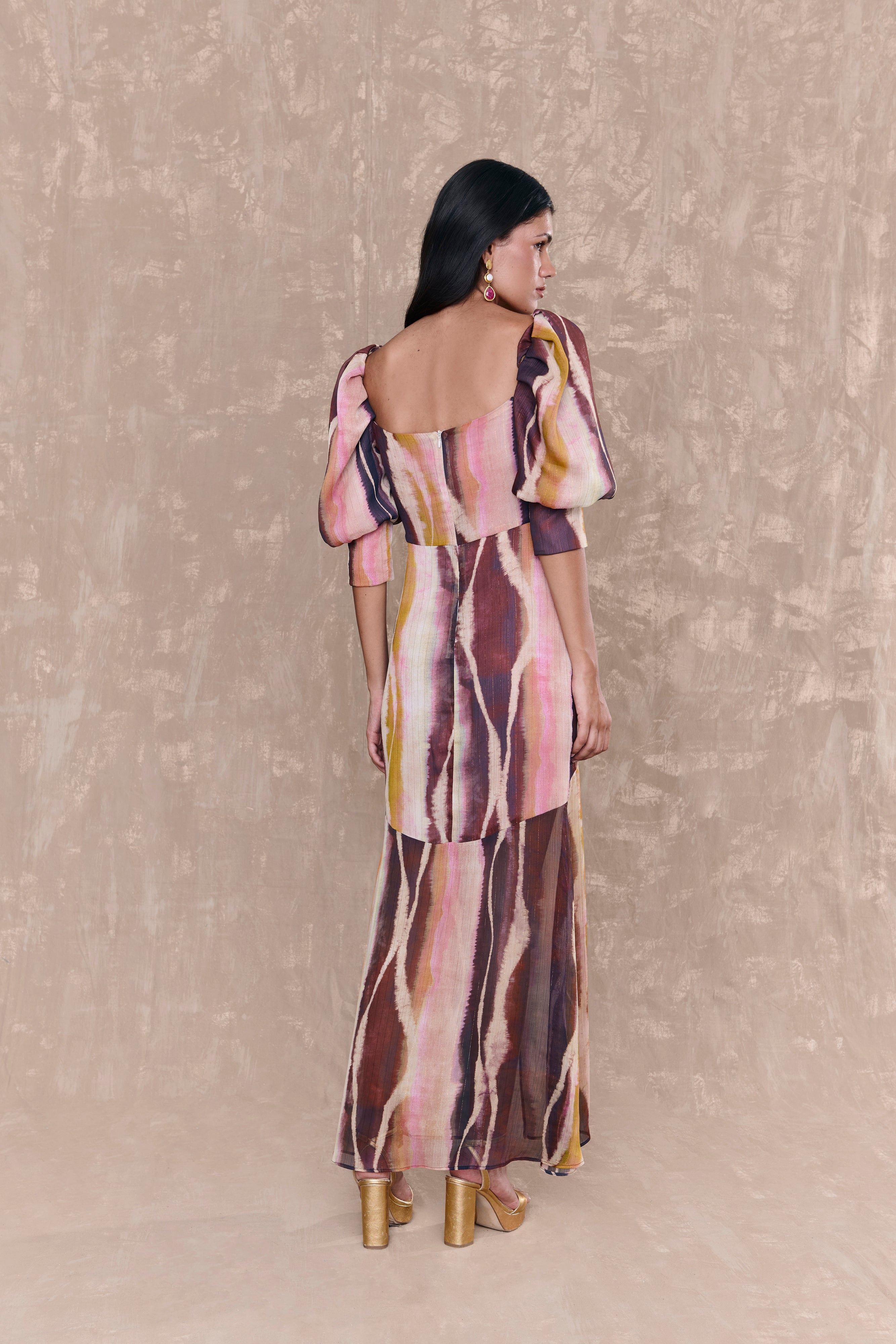 Vestido Loan Estampado Multicolor