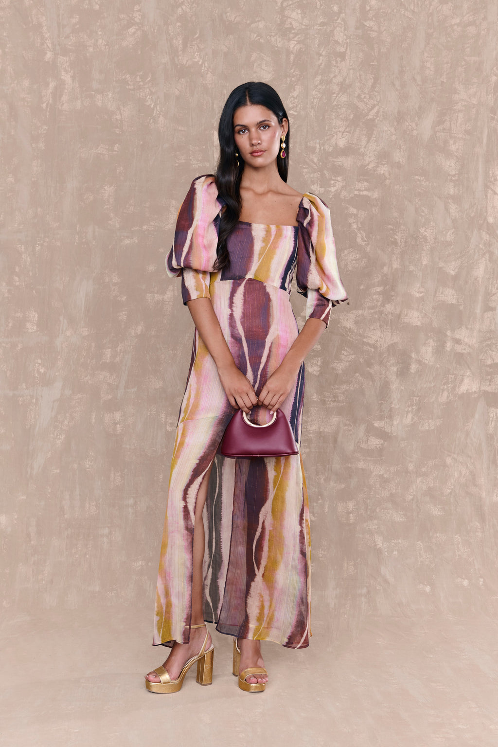 Vestido Loan Estampado Multicolor