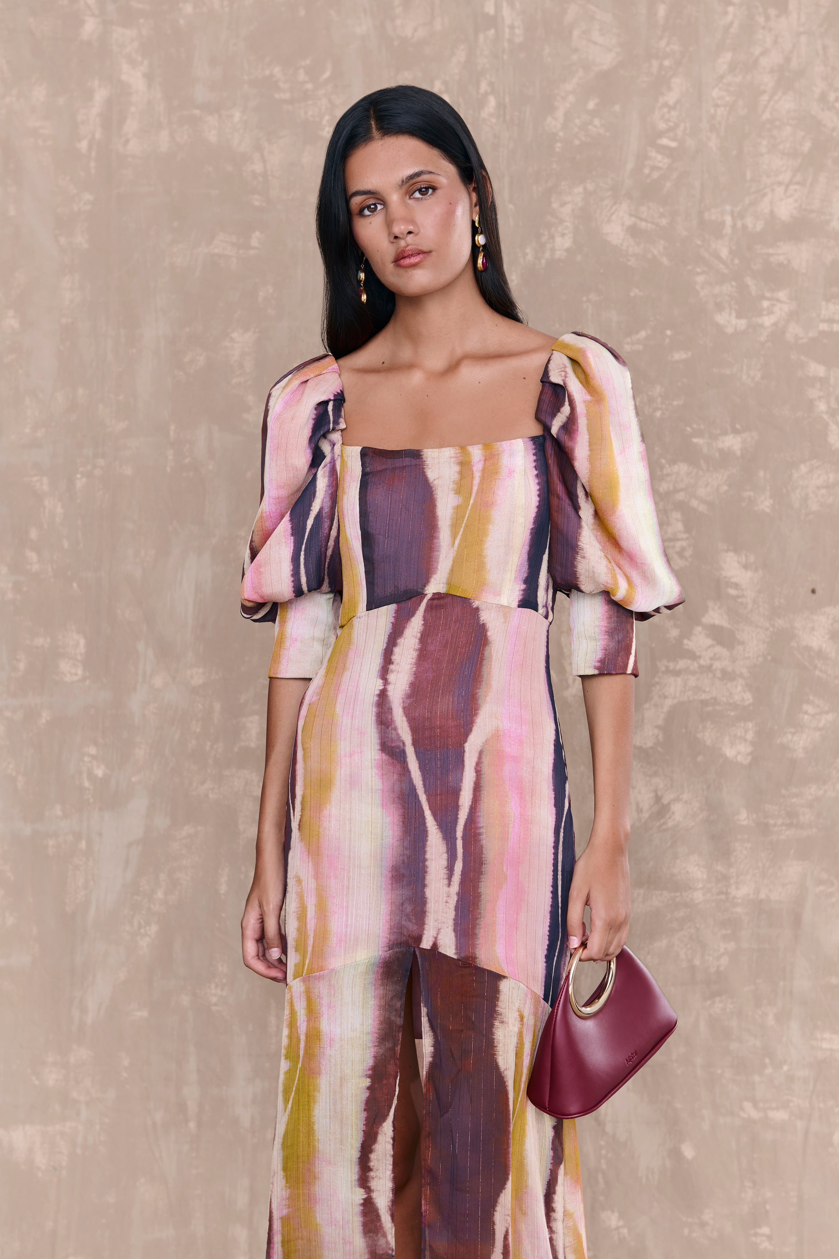 Vestido Loan Estampado Multicolor