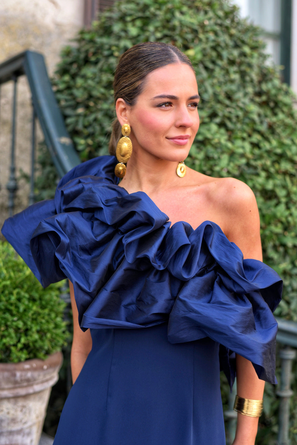 Vestido Lady Anaconda marino