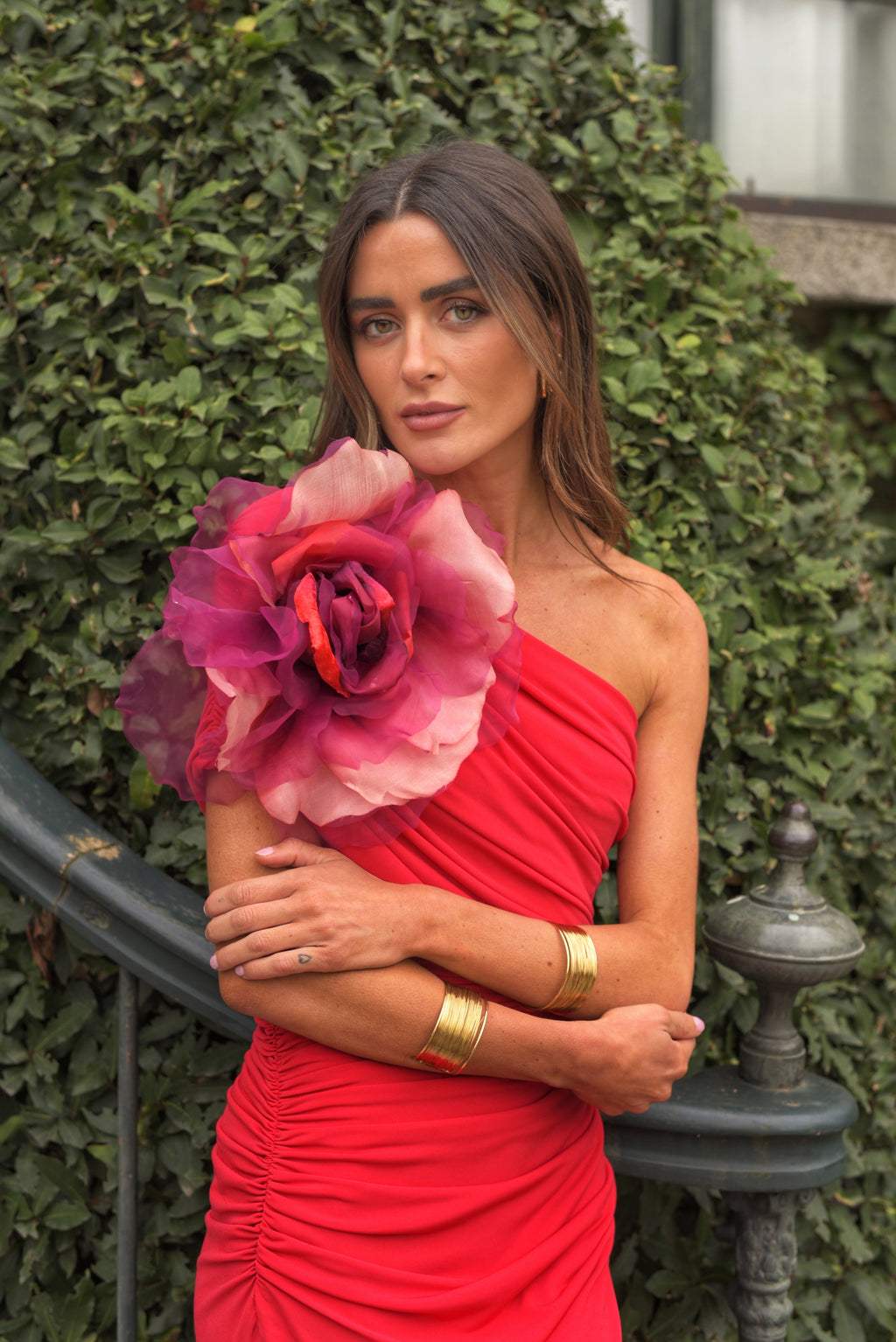 Vestido Lady Suricato rojo