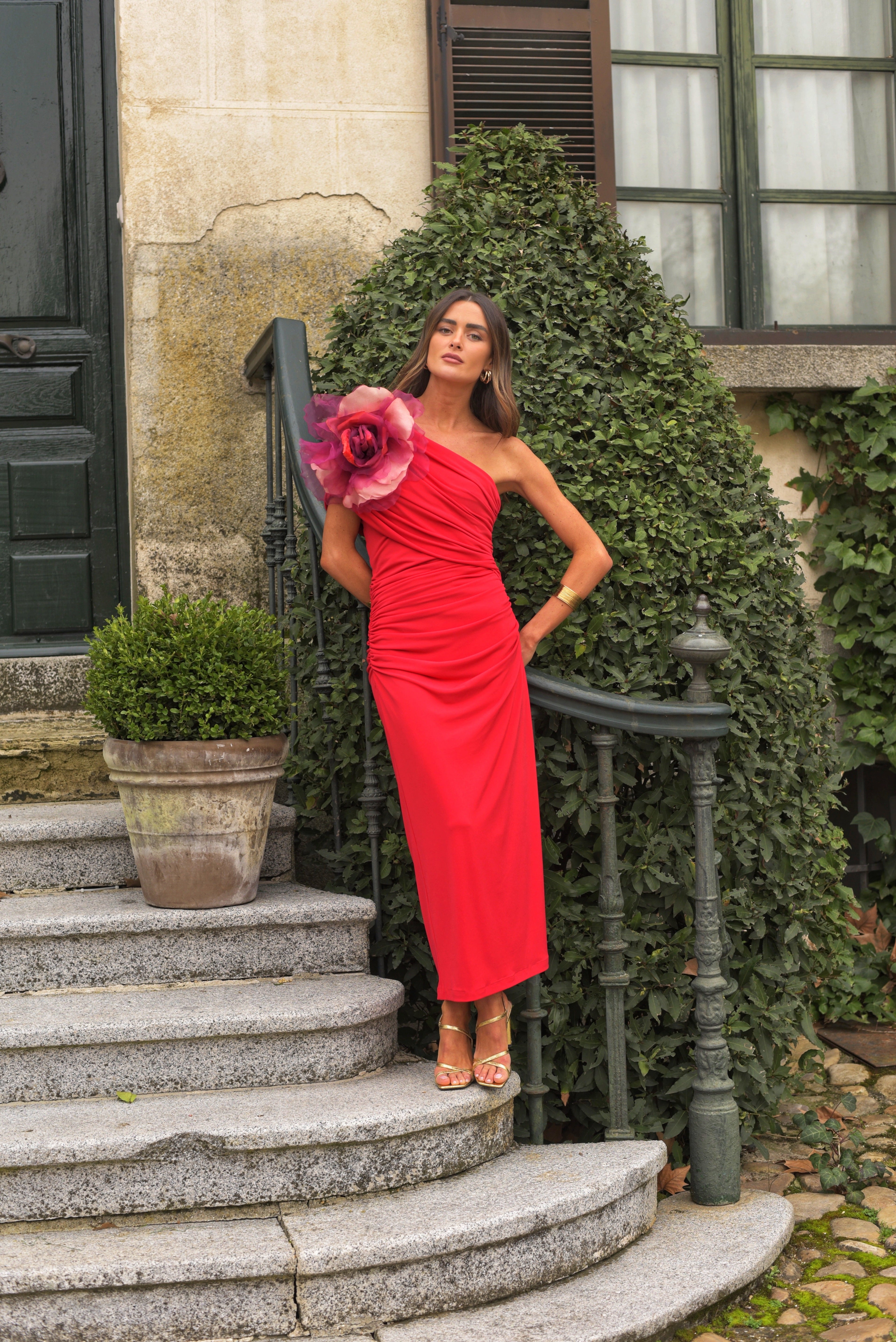 Vestido Lady Suricato rojo