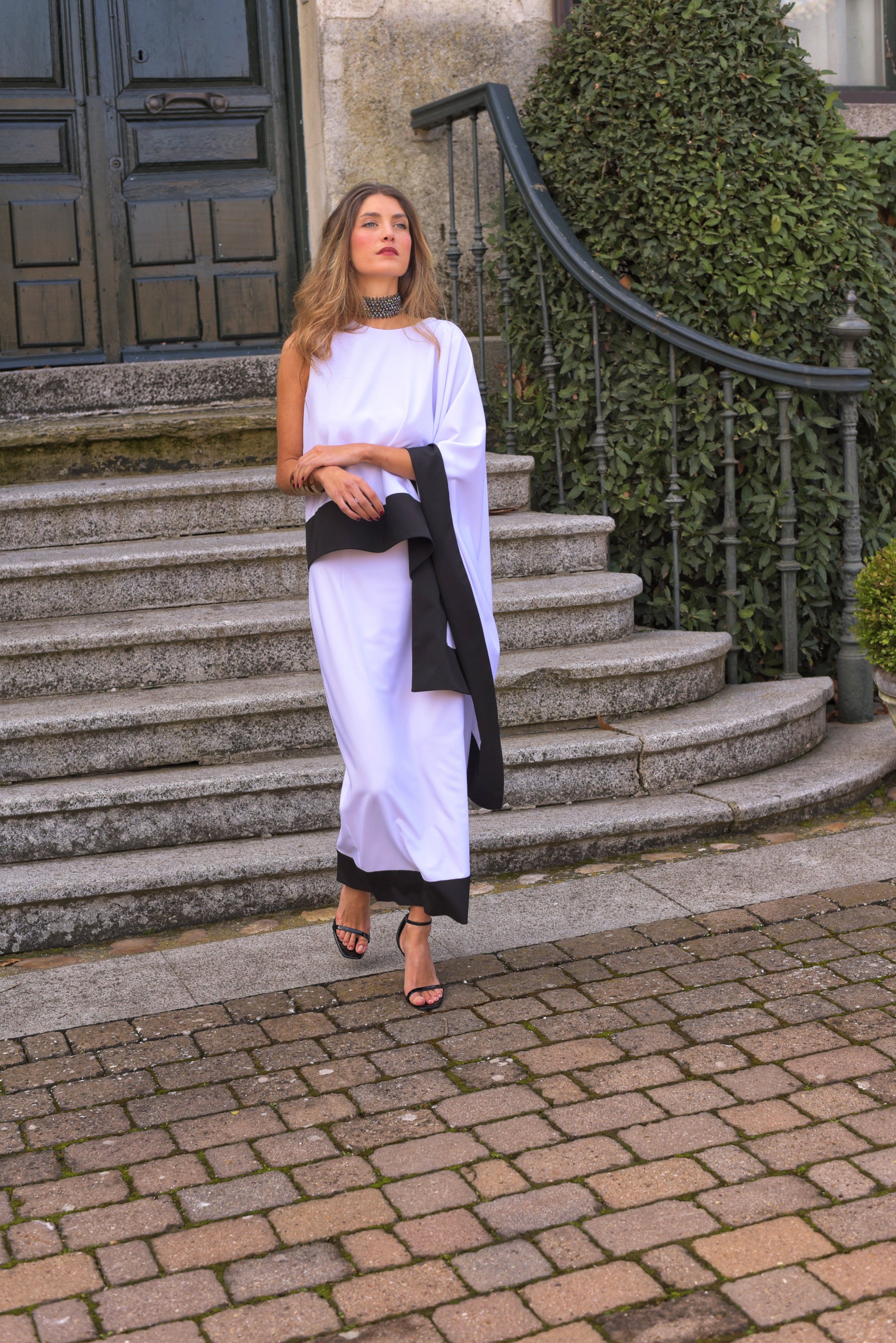 Conjunto Lady Puma blanco/negro