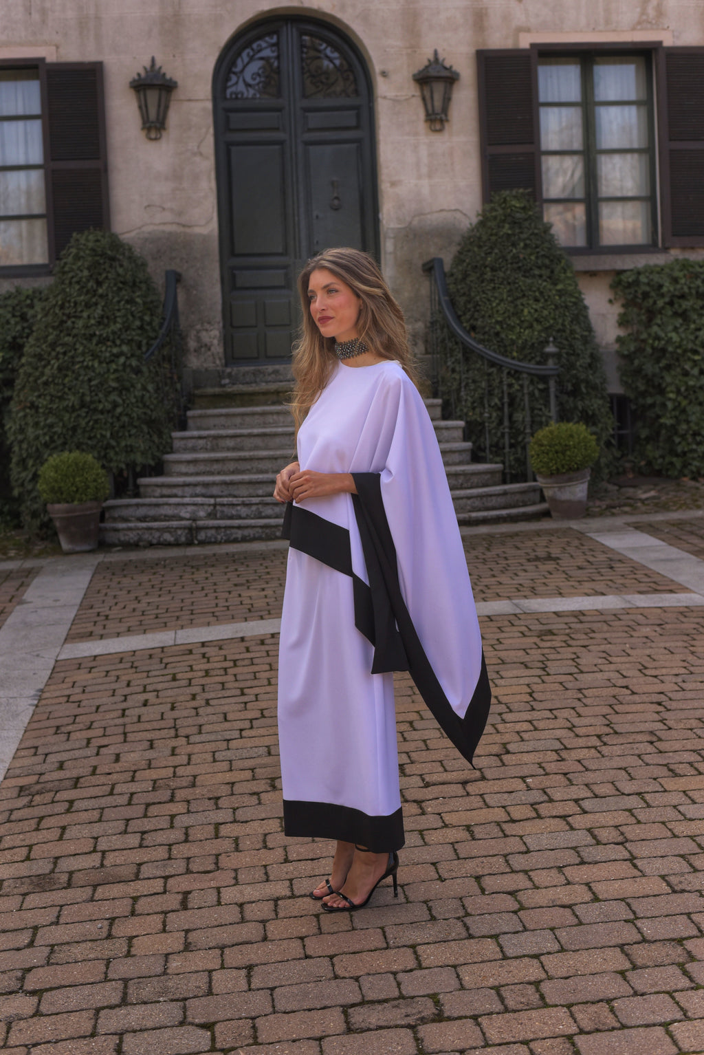 Conjunto Lady Puma blanco/negro