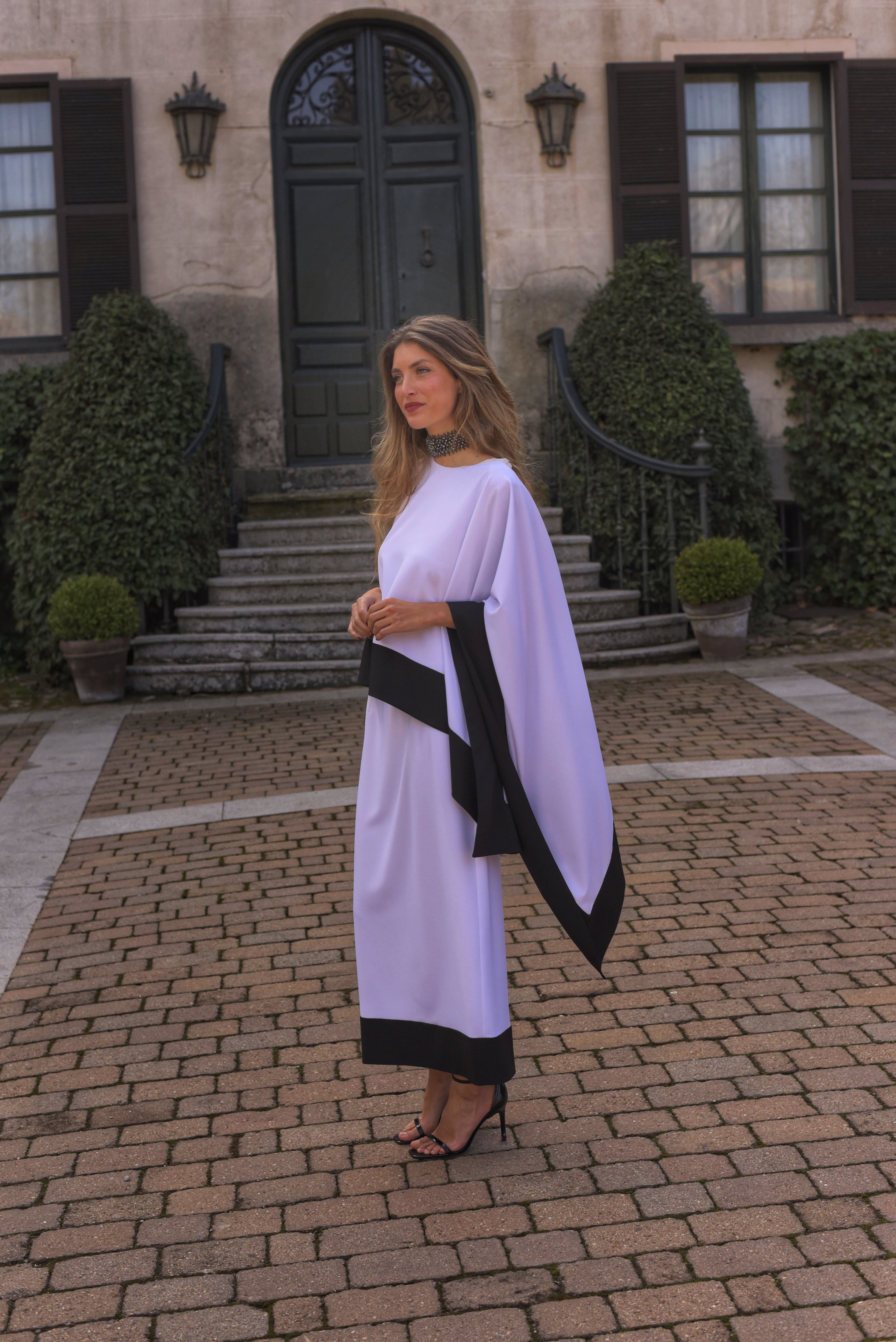 Conjunto Lady Puma blanco/negro