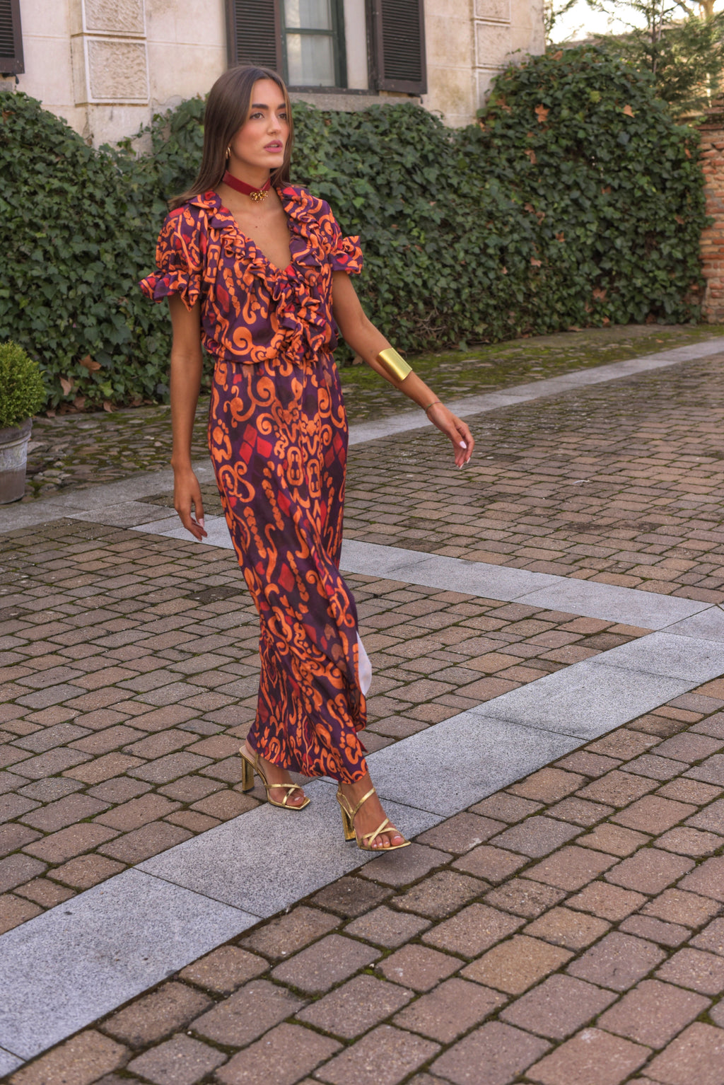 Vestido Lady Elefante estampado