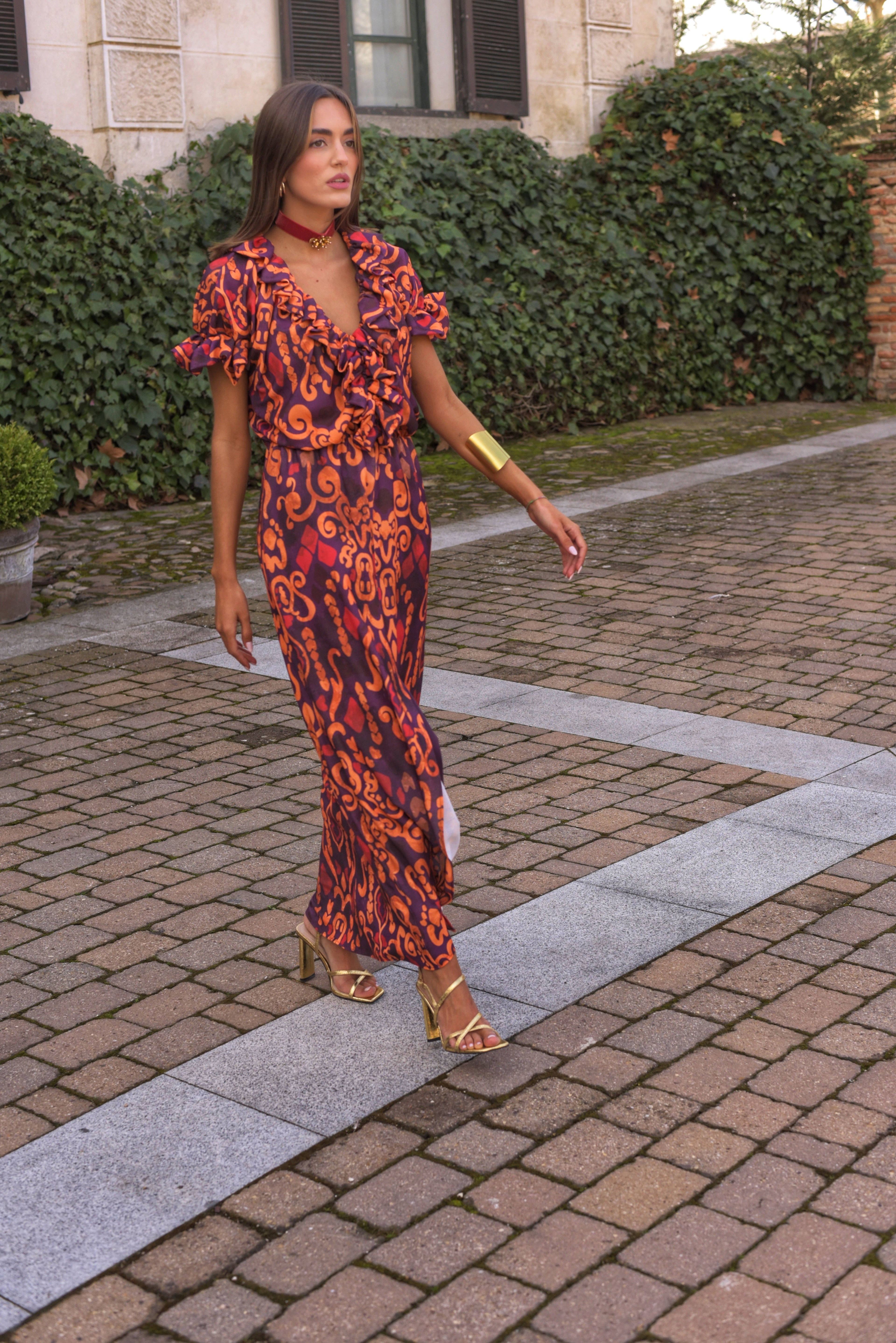 Vestido Lady Elefante estampado