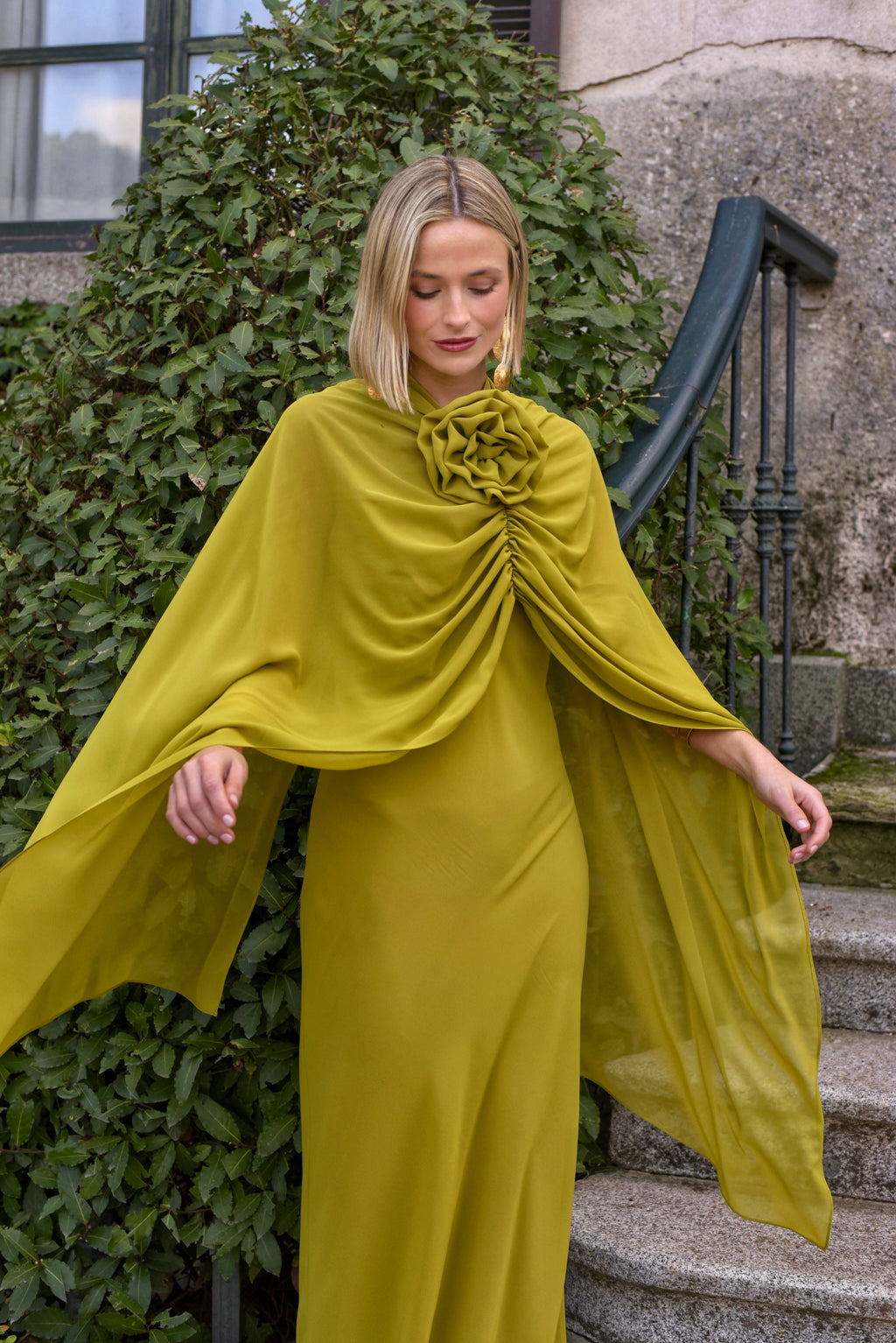 Vestido Lady Gacela oliva