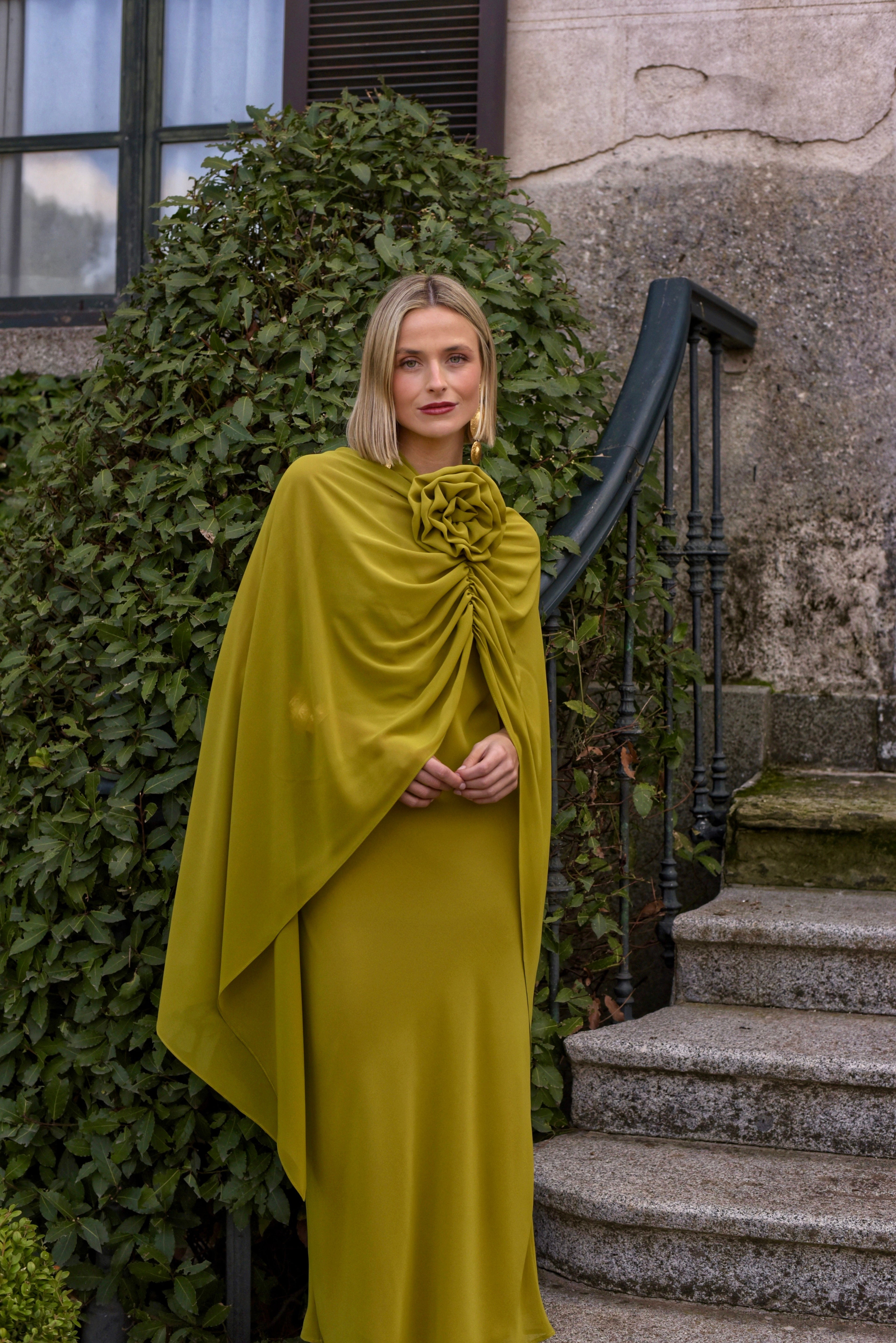 Vestido Lady Gacela oliva