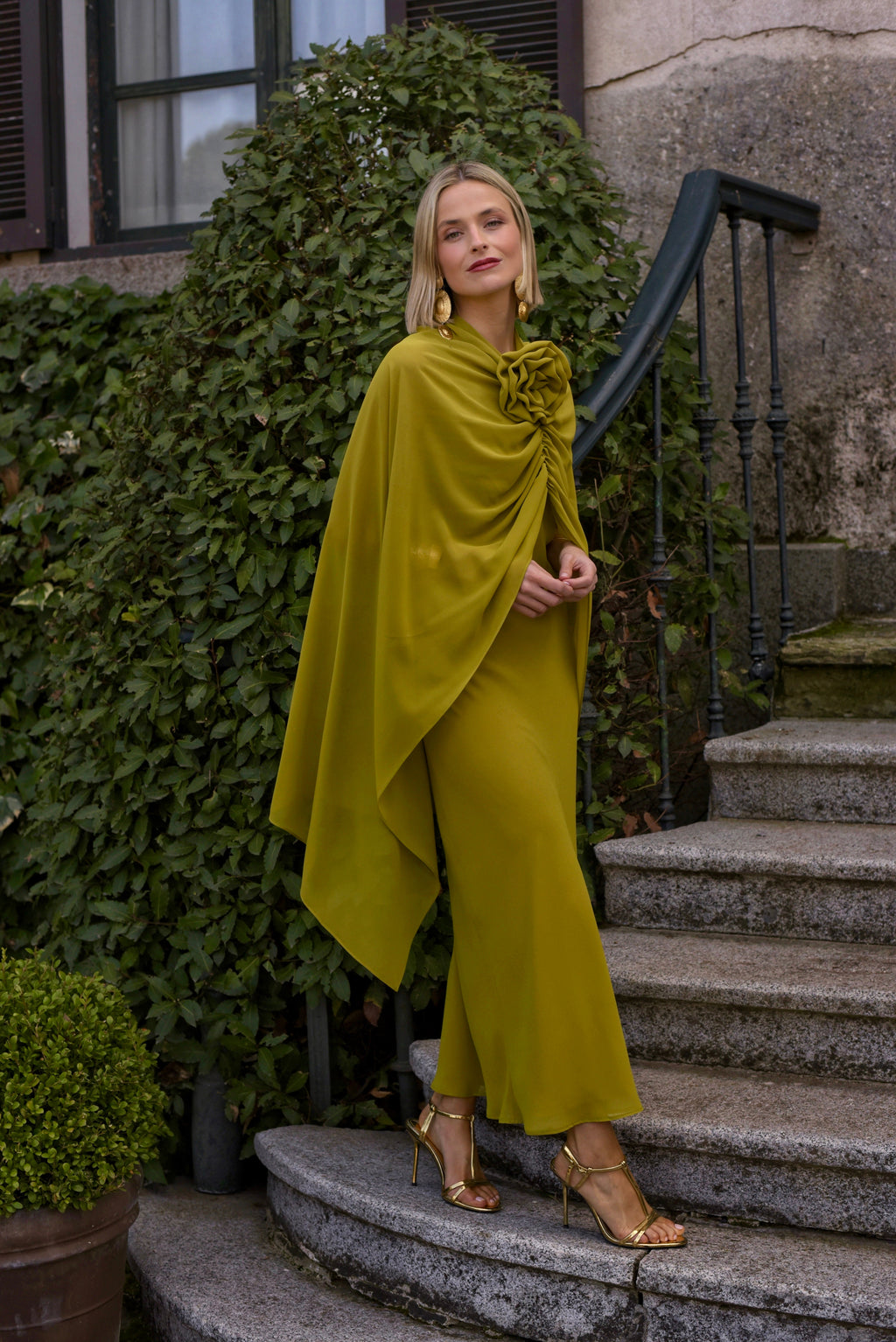 Vestido Lady Gacela oliva