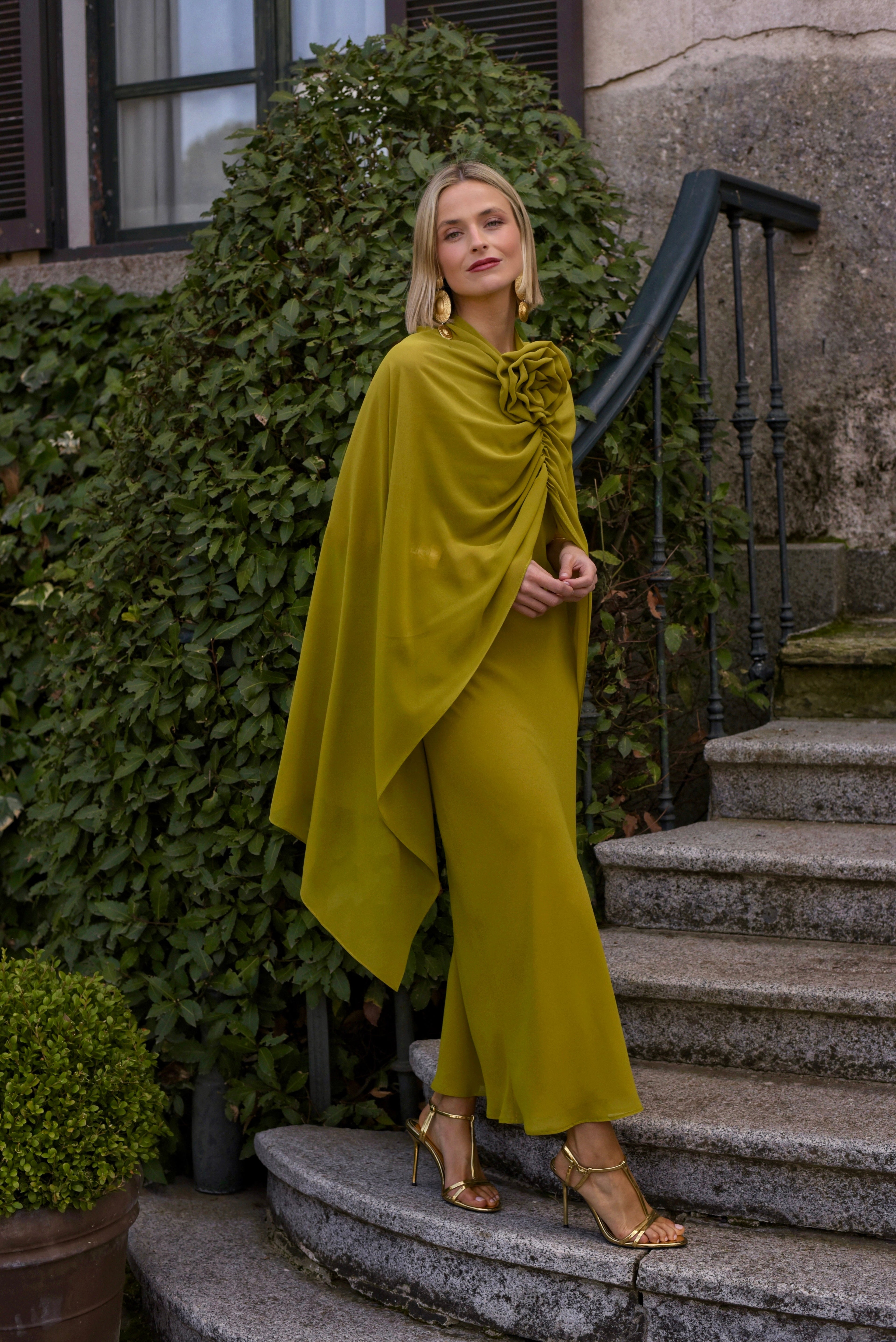 Vestido Lady Gacela oliva