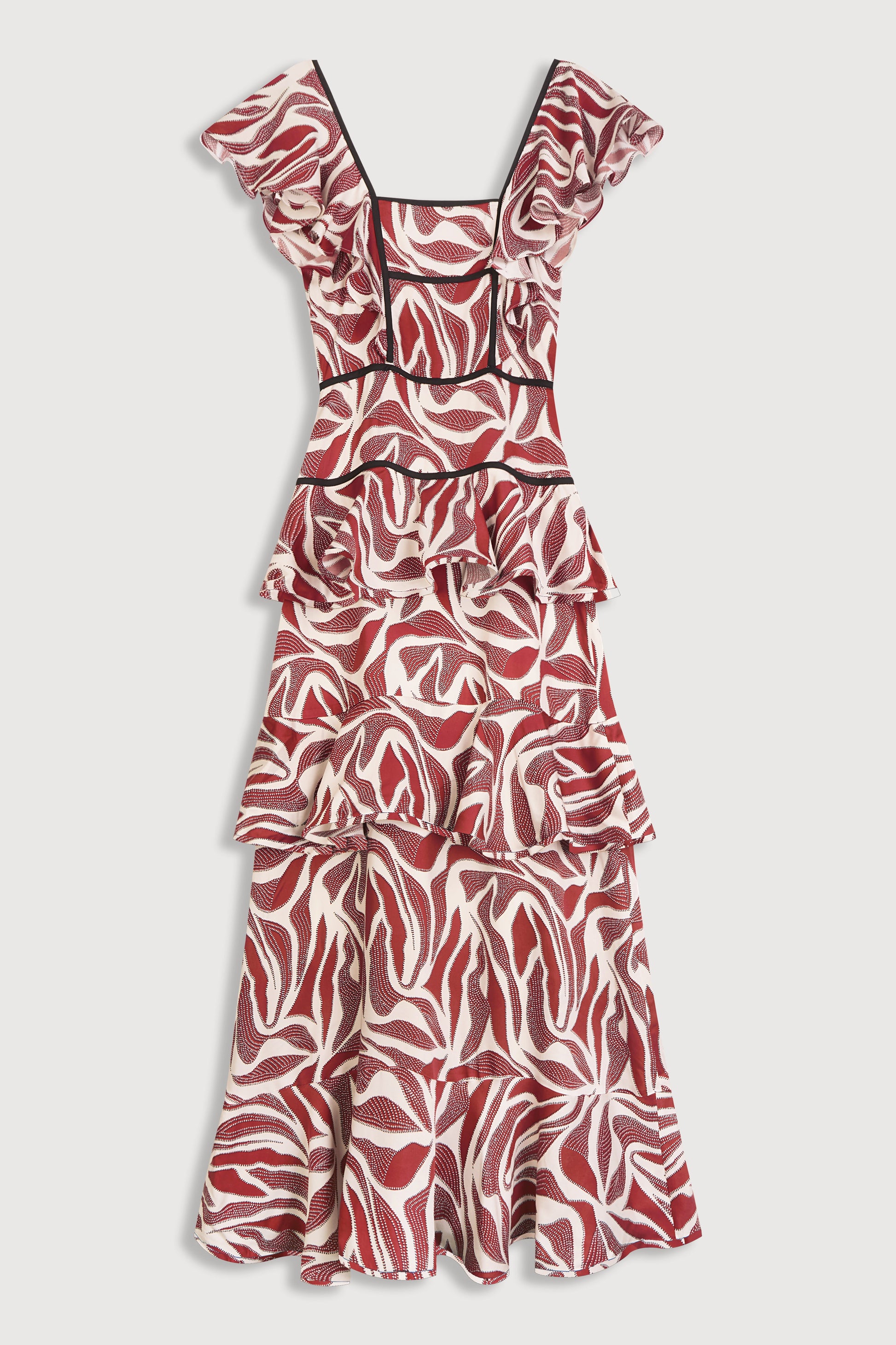 Vestido Abril Rojo