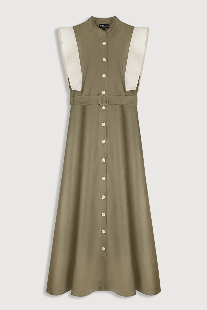 Vestido Troya verde
