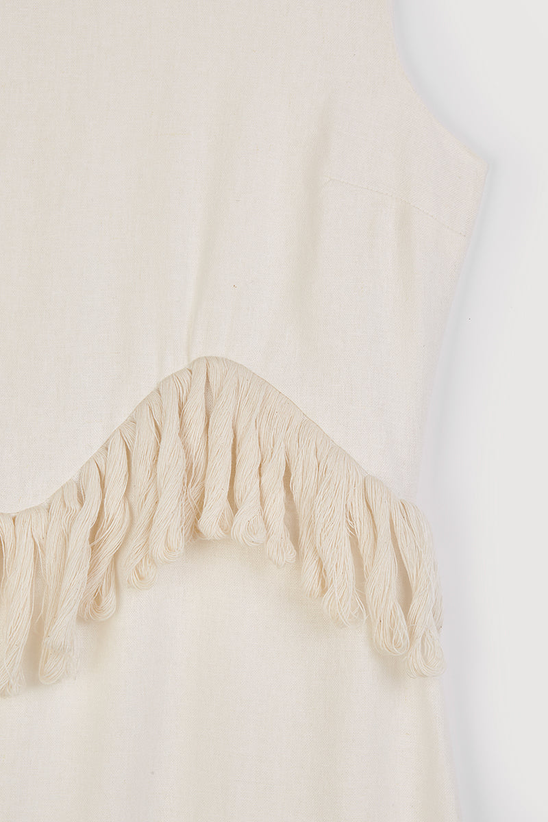 Vestido Rufina Crudo