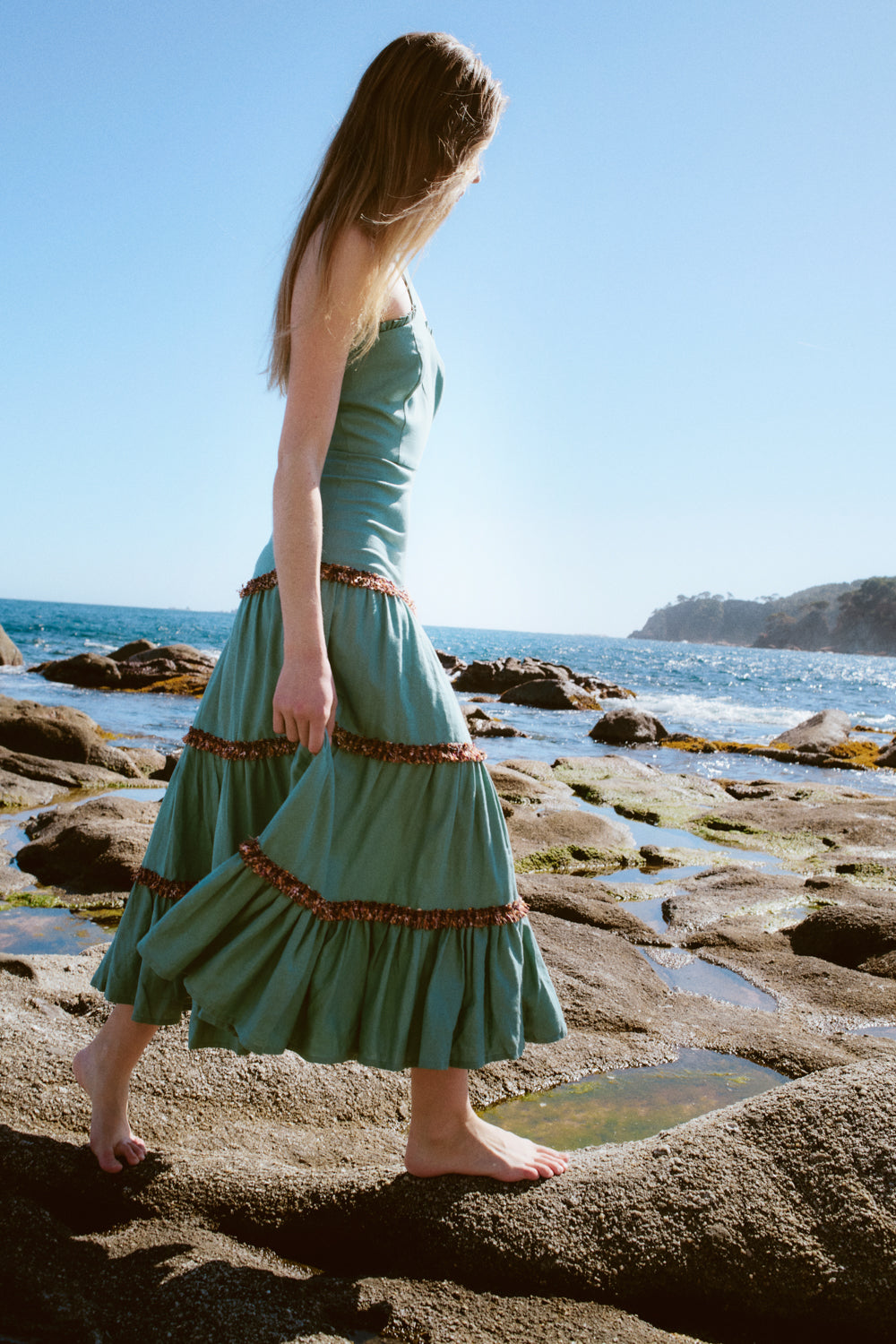 Vestido Valeria Turquesa