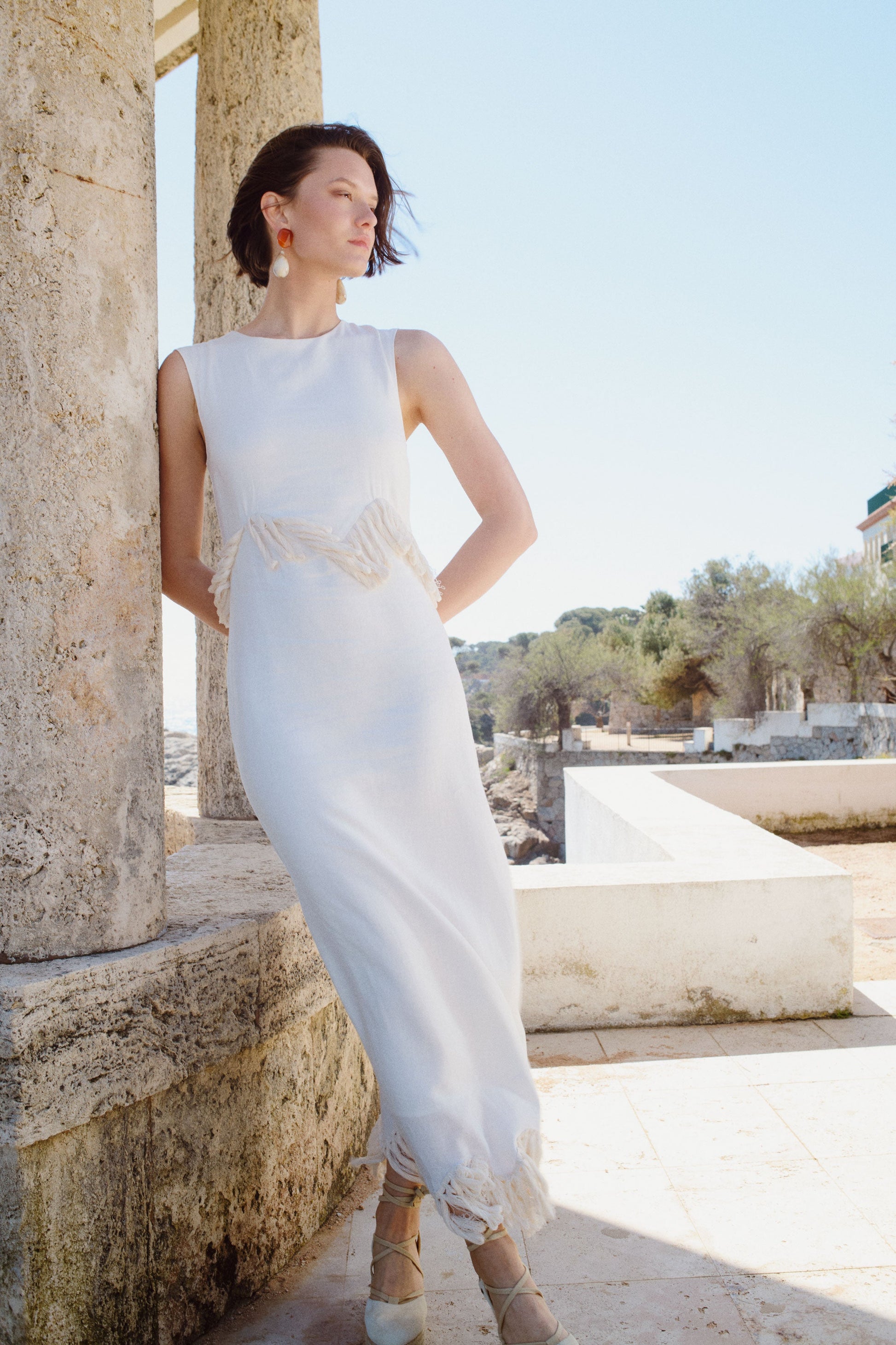 Vestido Rufina Crudo