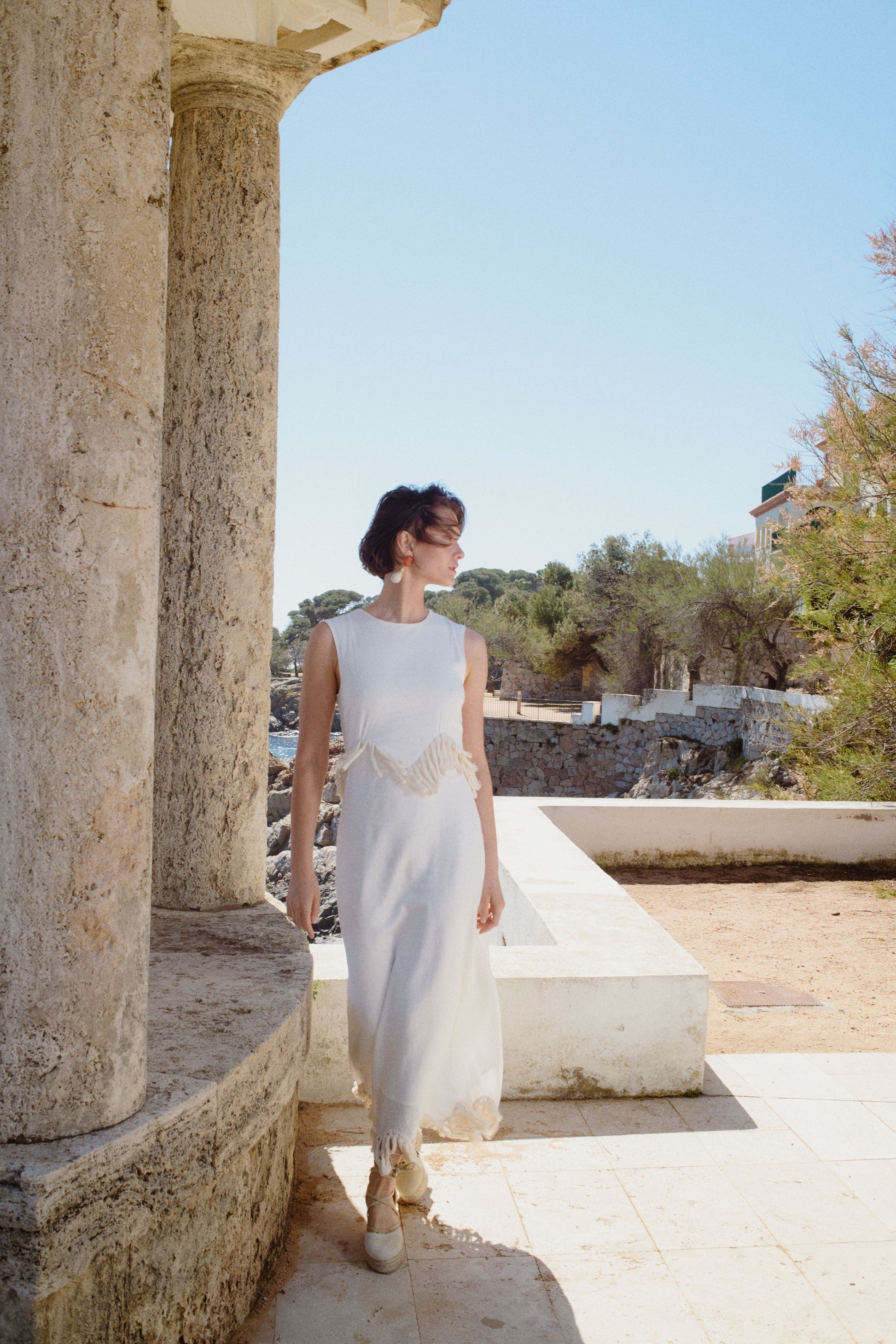 Vestido Rufina Crudo