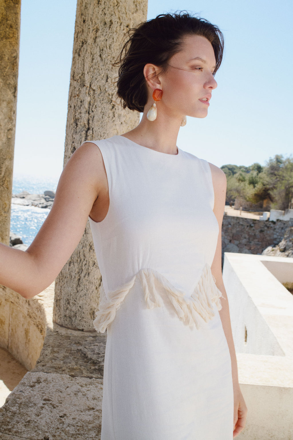 Vestido Rufina Crudo