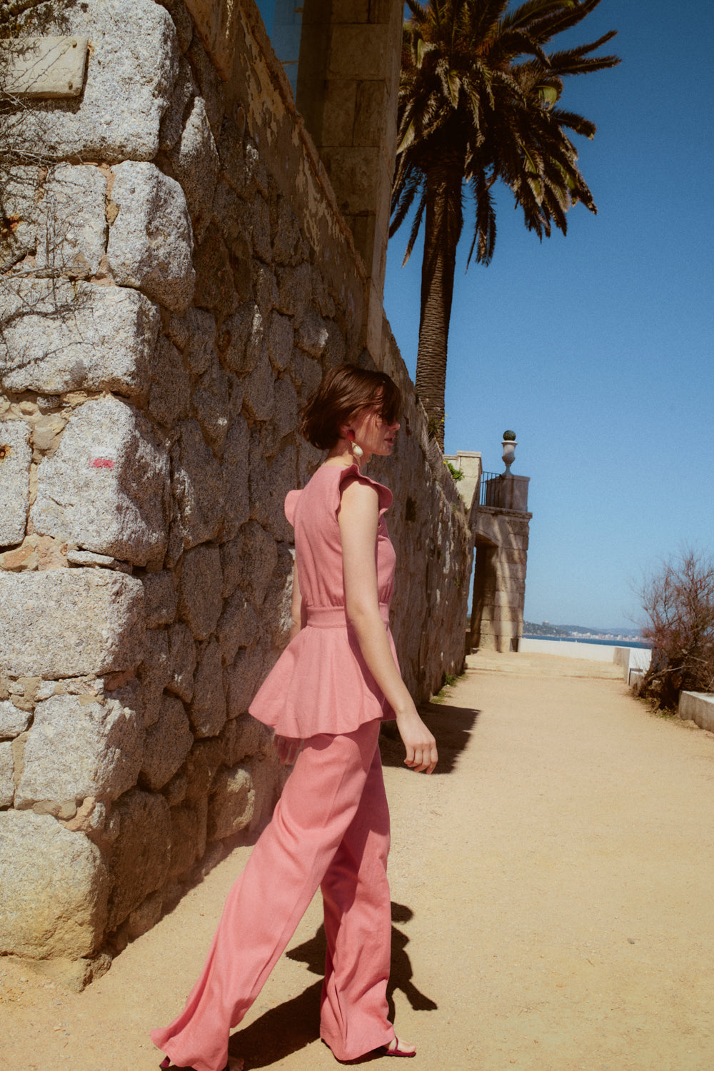 Chaqueta Coral Rosa