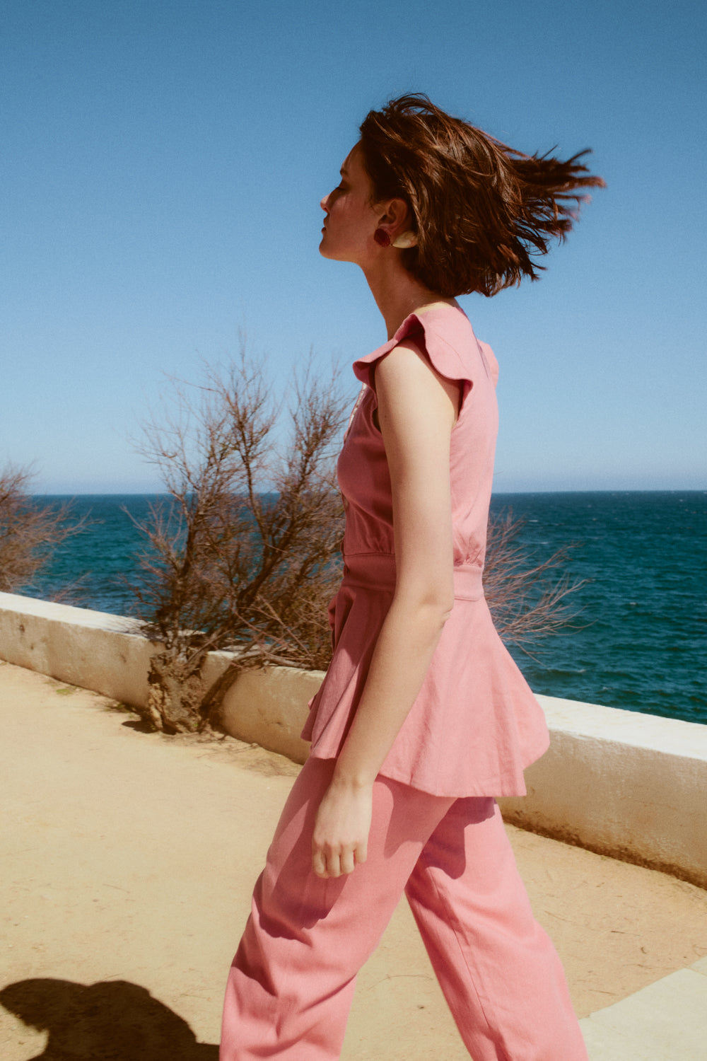 Chaqueta Coral Rosa