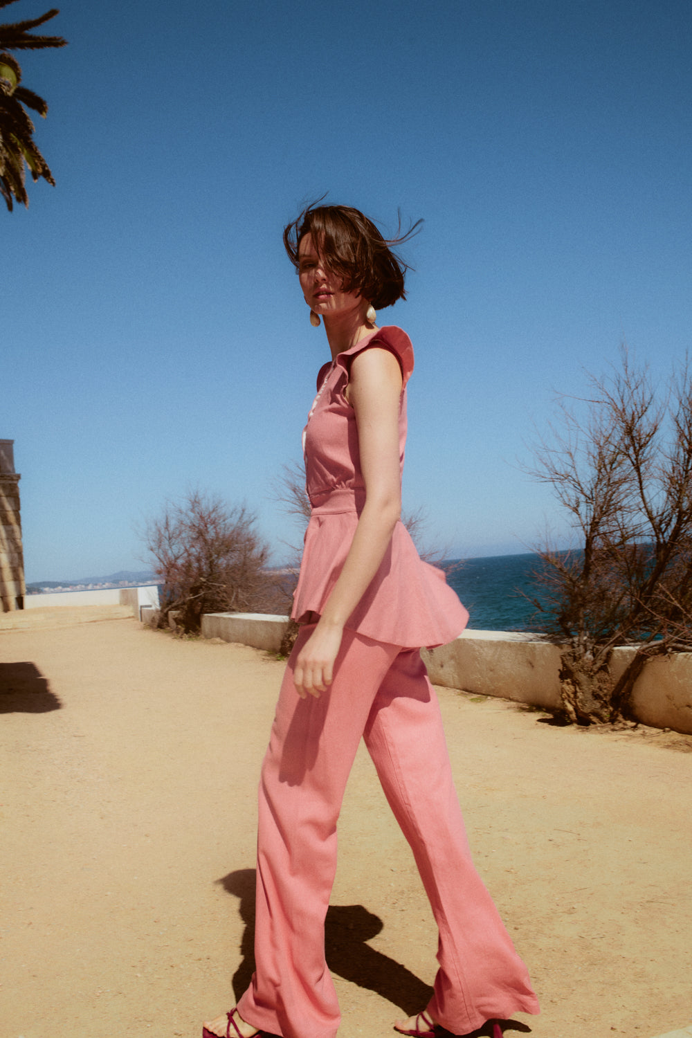 Chaqueta Coral Rosa