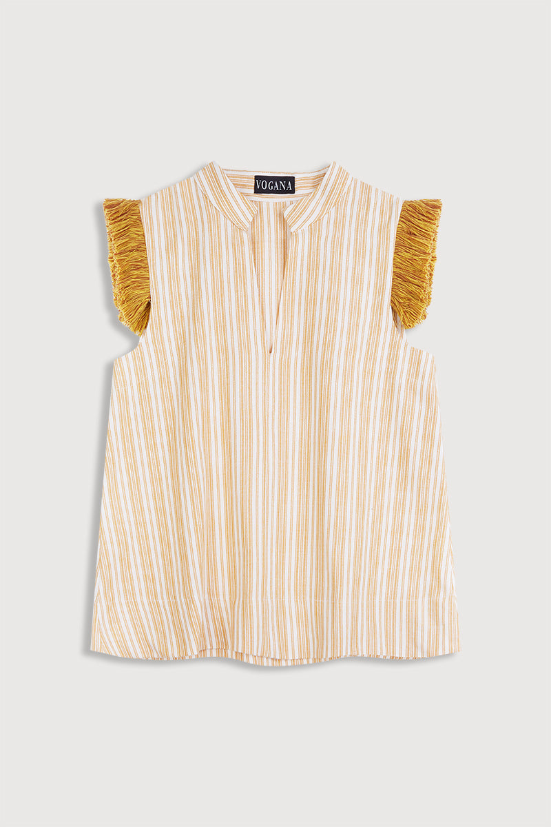 Blusa Lorea mostaza