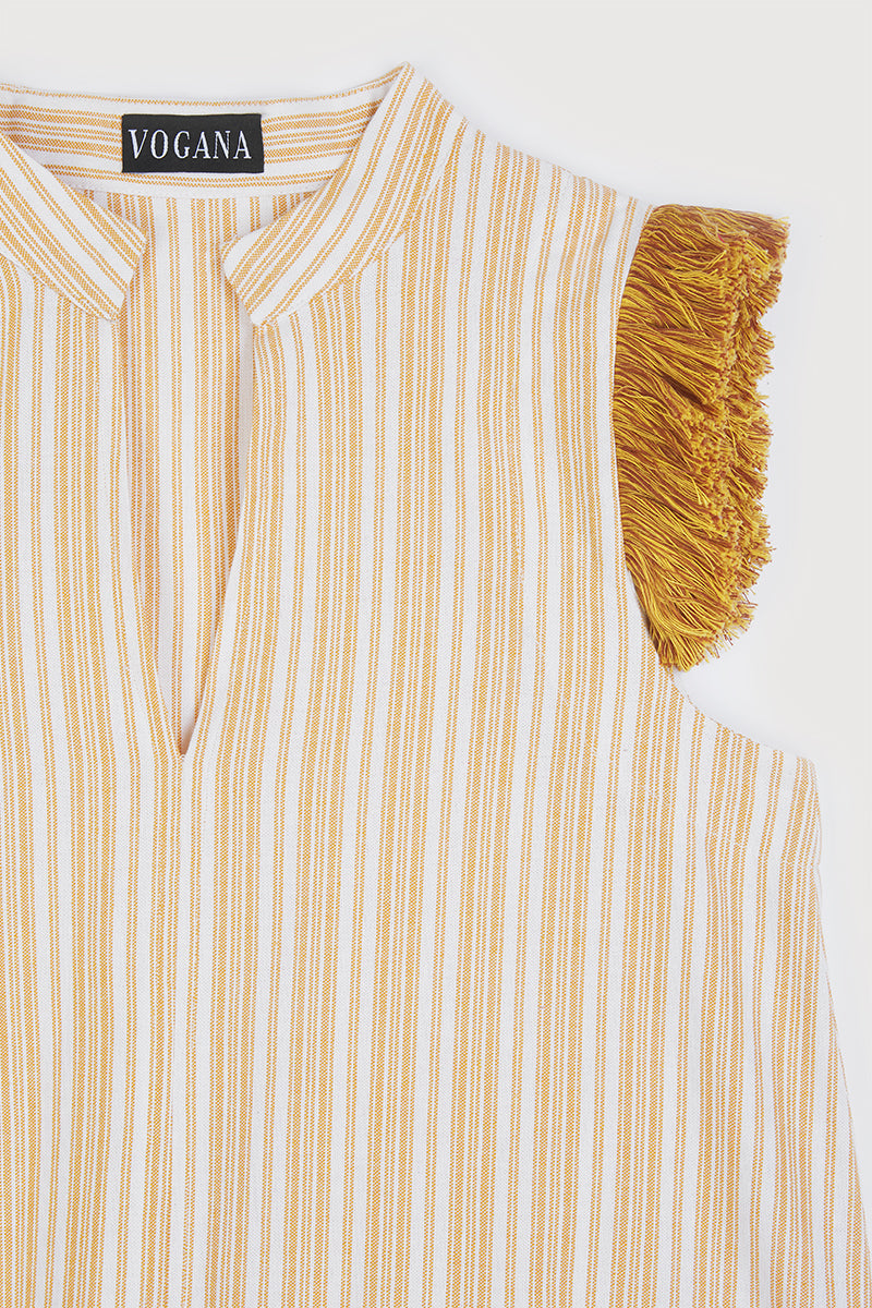 Blusa Lorea mostaza
