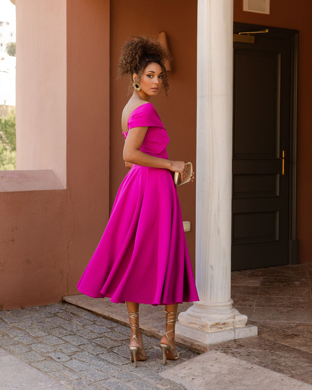 Vestido Musca magenta