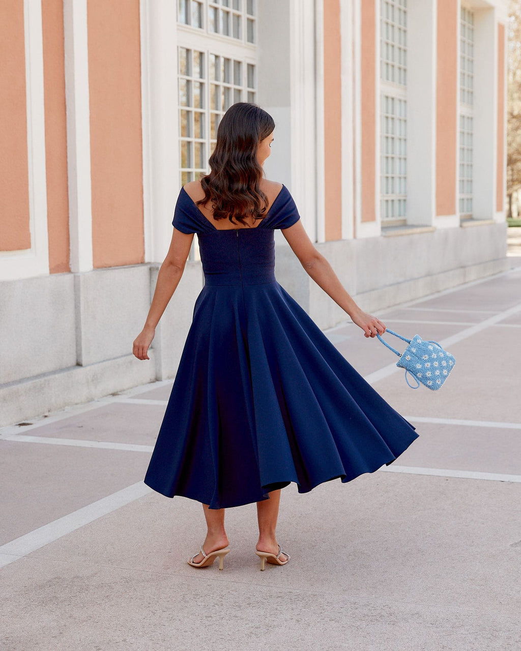 Vestido Musca Marino