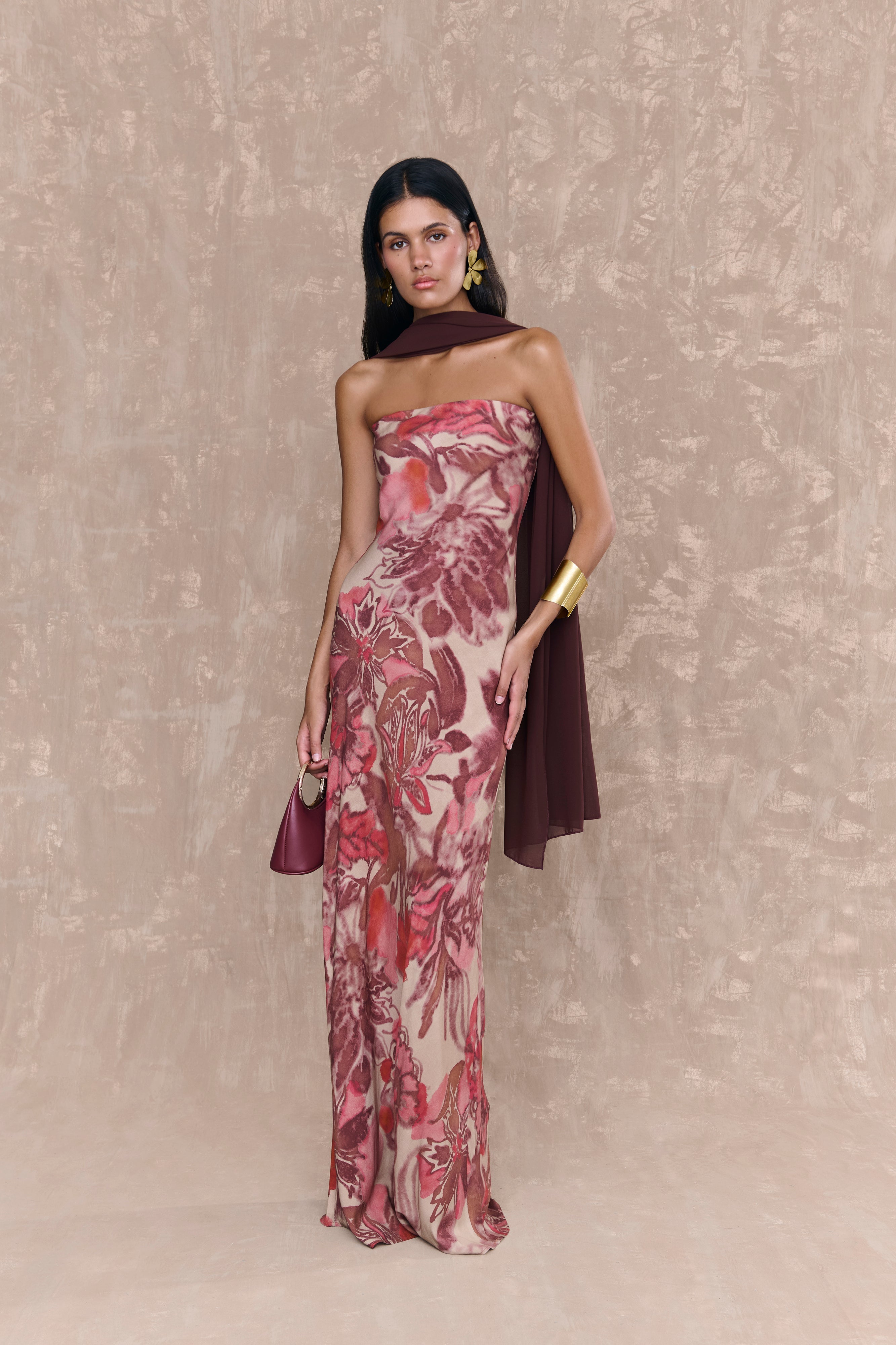 Vestido Zoe Estampado Floral Rosa