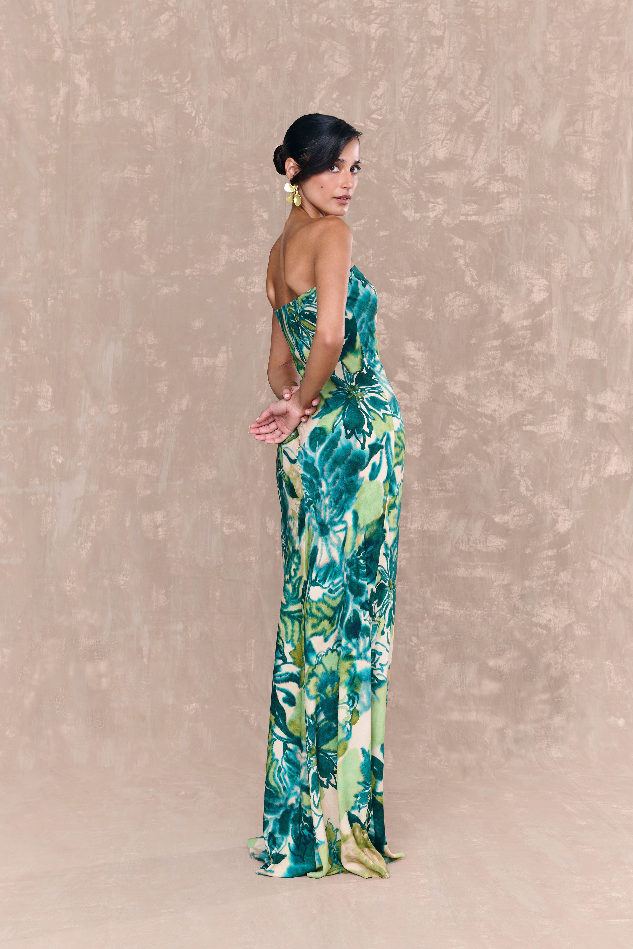 Vestido Zoe Estampado Floral Verde