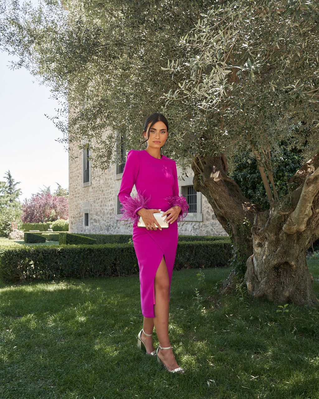 Vestido Carmen Buganvilla