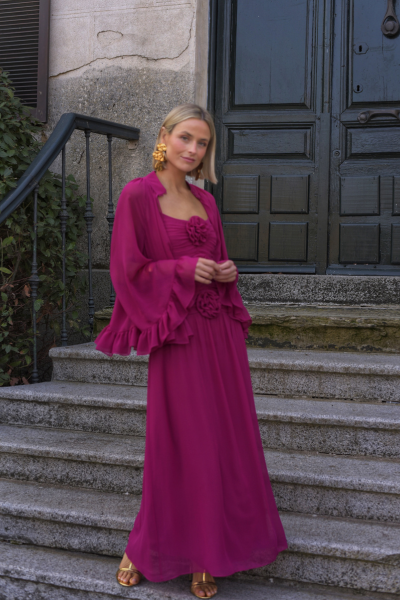 Vestido Lady Capibara buganvilla