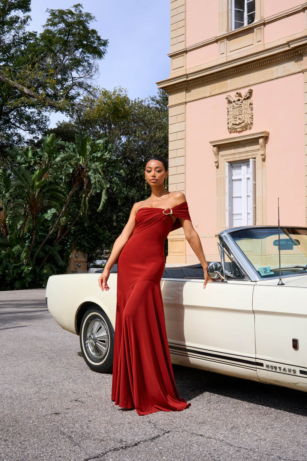 Vestido Milano Terracota