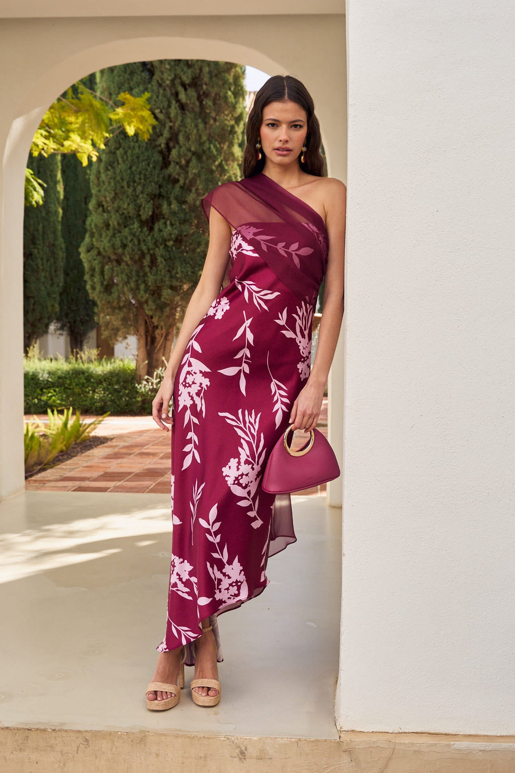 Vestido Musa Estampado Buganvilla