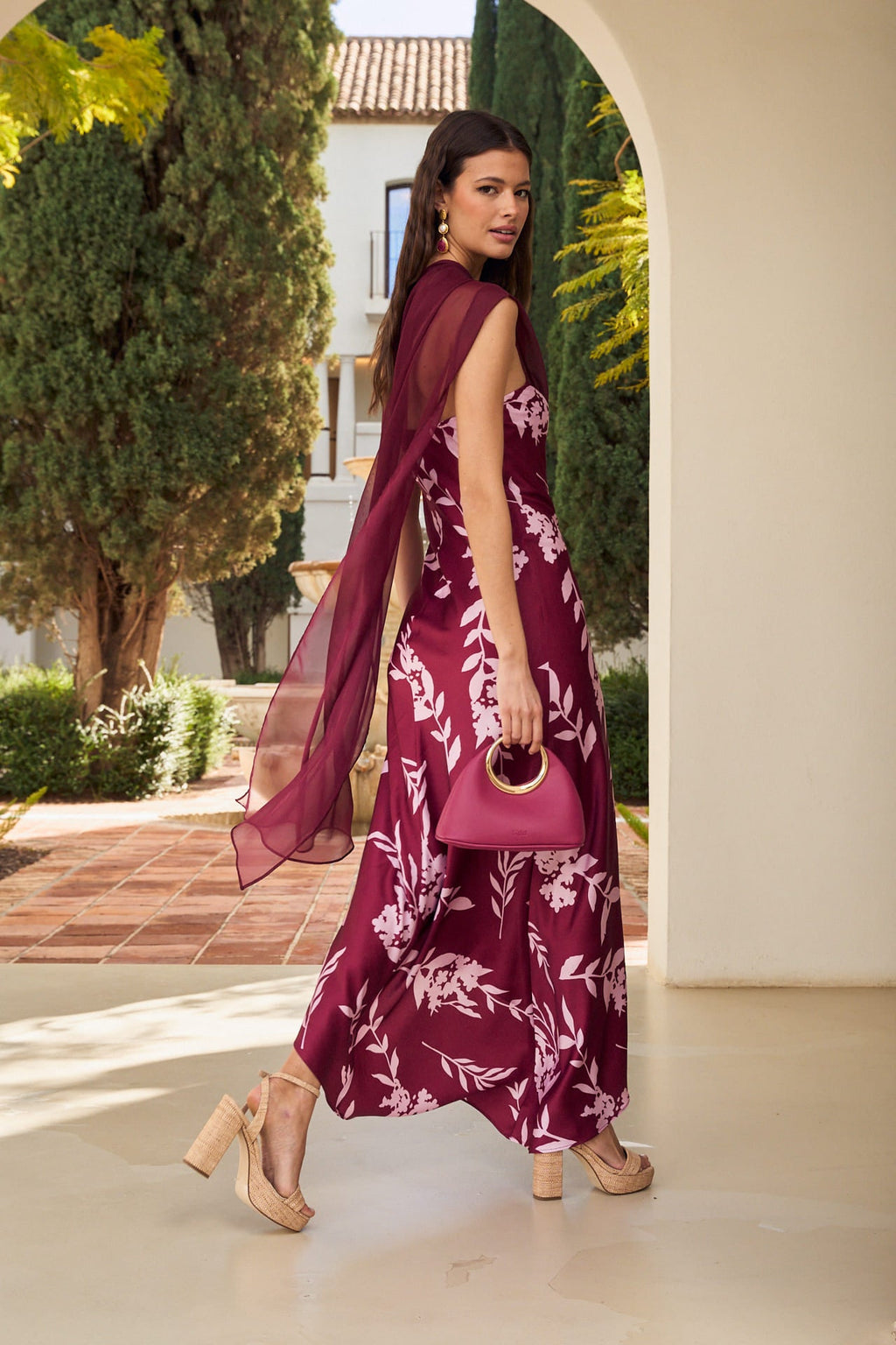 Vestido Musa Estampado Buganvilla