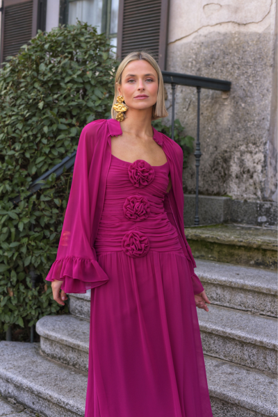 Vestido Lady Capibara buganvilla