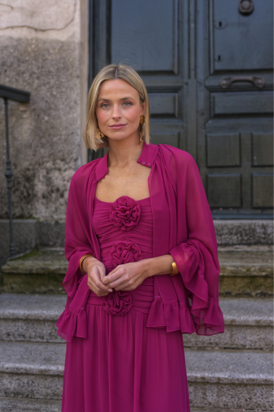 Vestido Lady Capibara buganvilla