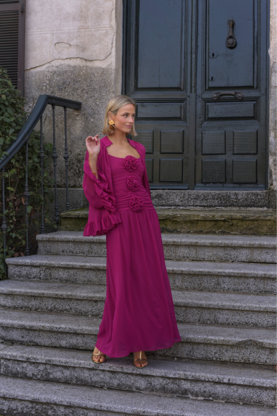 Vestido Lady Capibara buganvilla