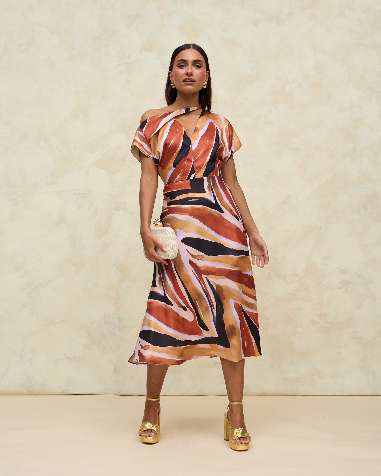 Vestido Romina Animal Print