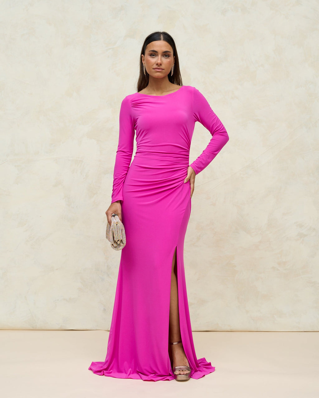 Vestido Eloise Fucsia