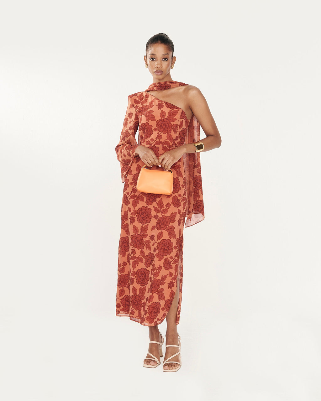 Vestido Lillie Irapa teja