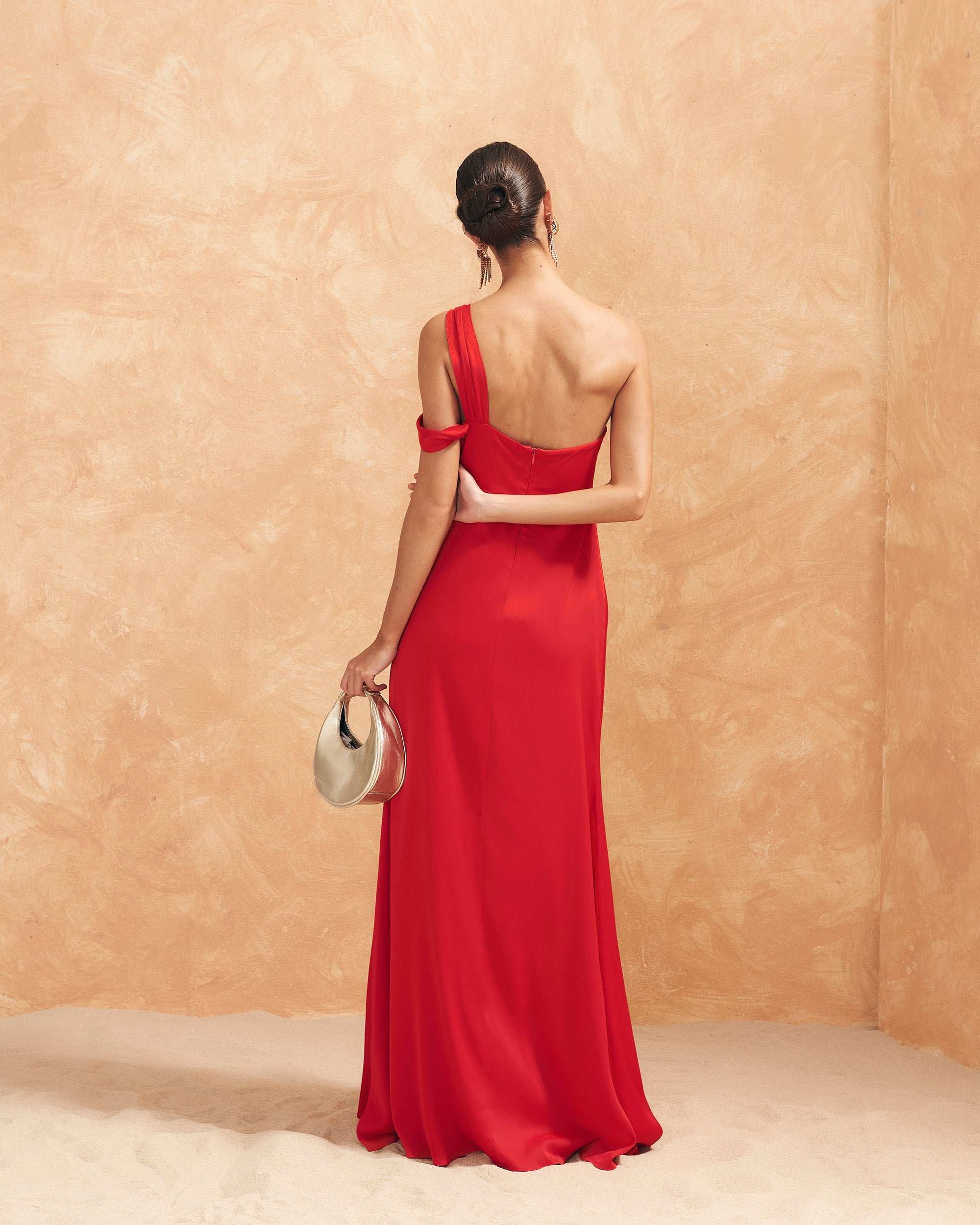 Vestido Rosae Rojo