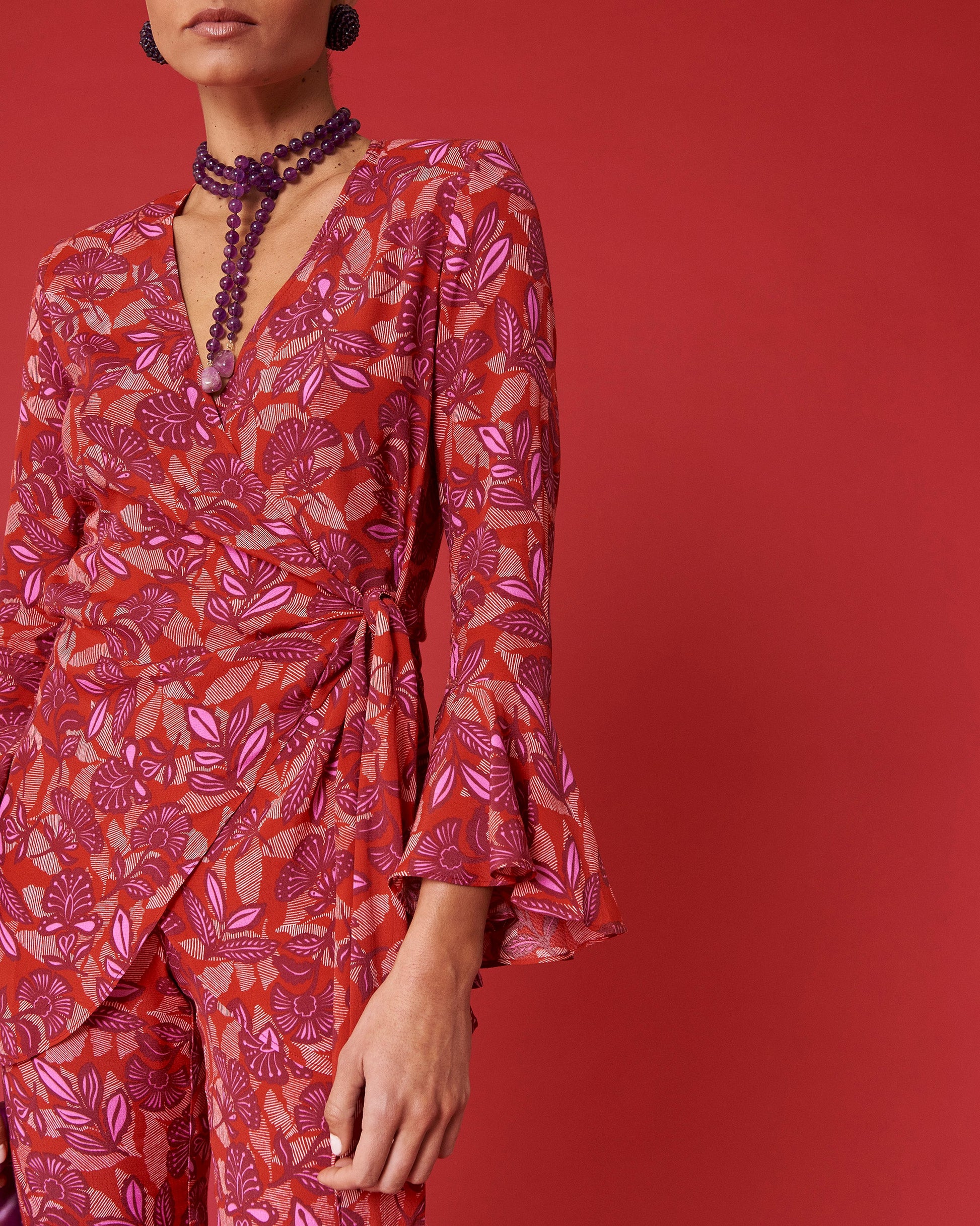 Blazer Agatha Manila coral