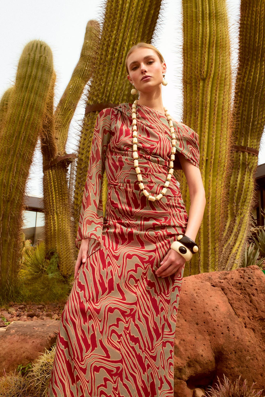 VESTIDO LIMPOPO TEJA