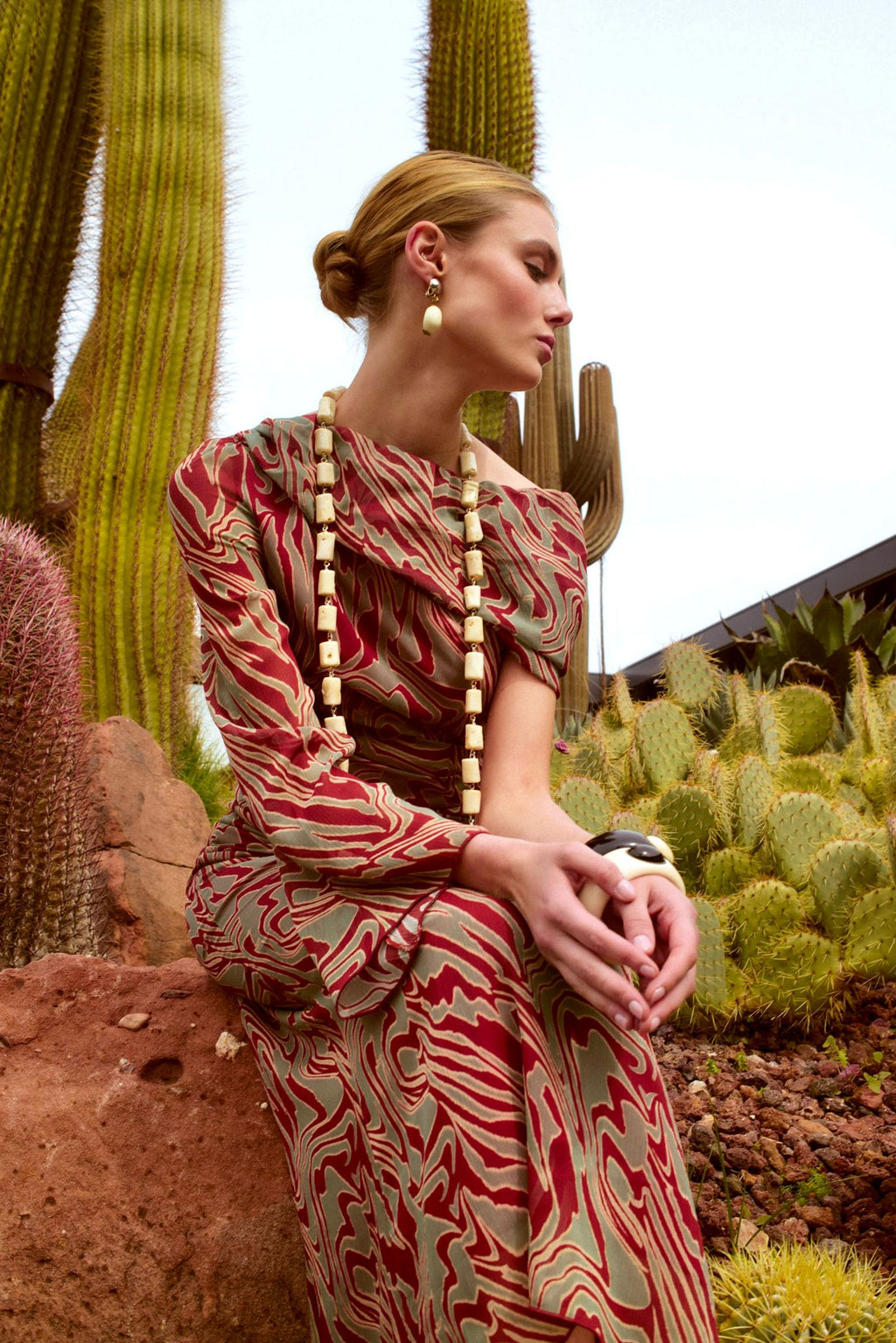 VESTIDO LIMPOPO TEJA