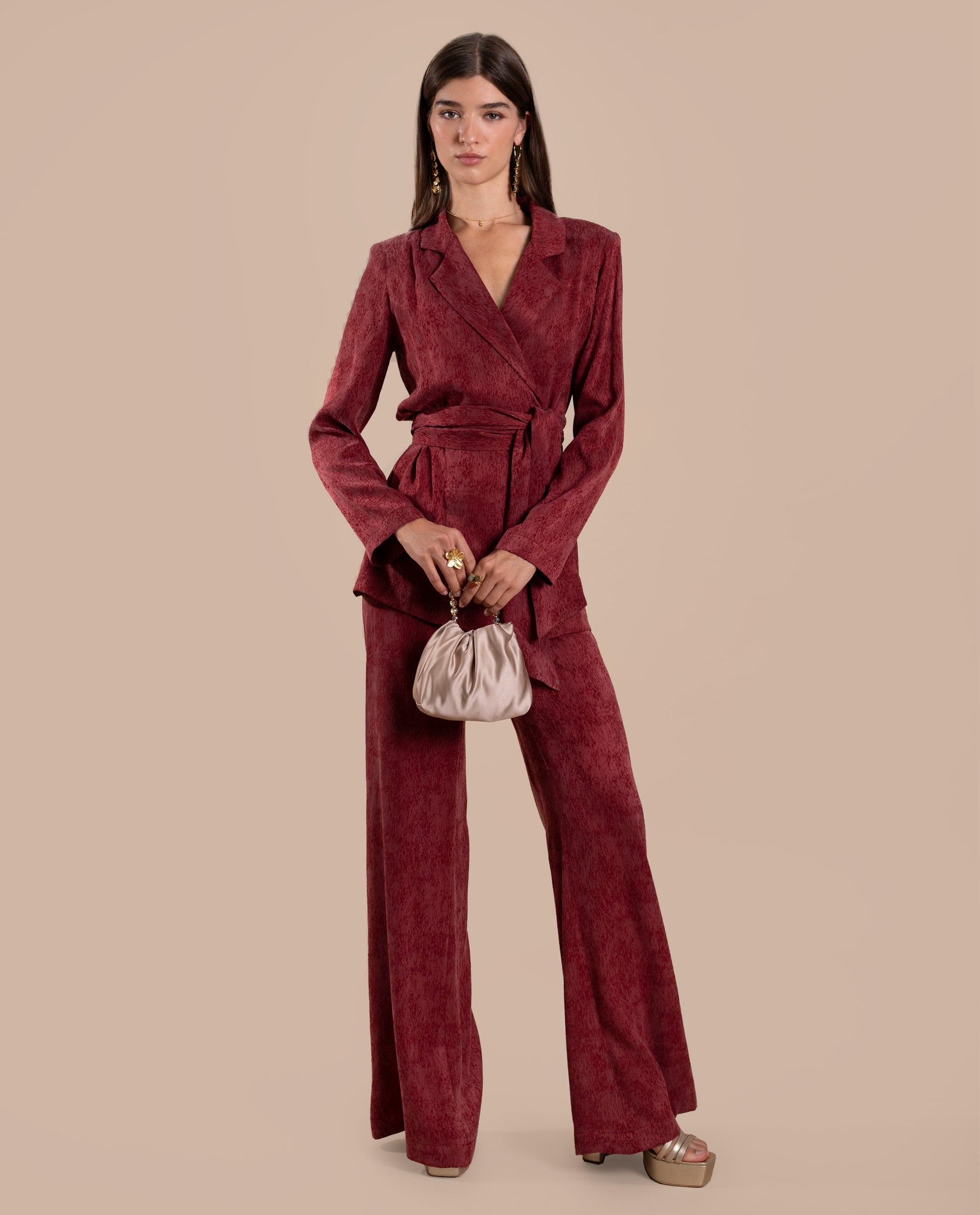 BLAZER JULIETTE · BURDEOS
