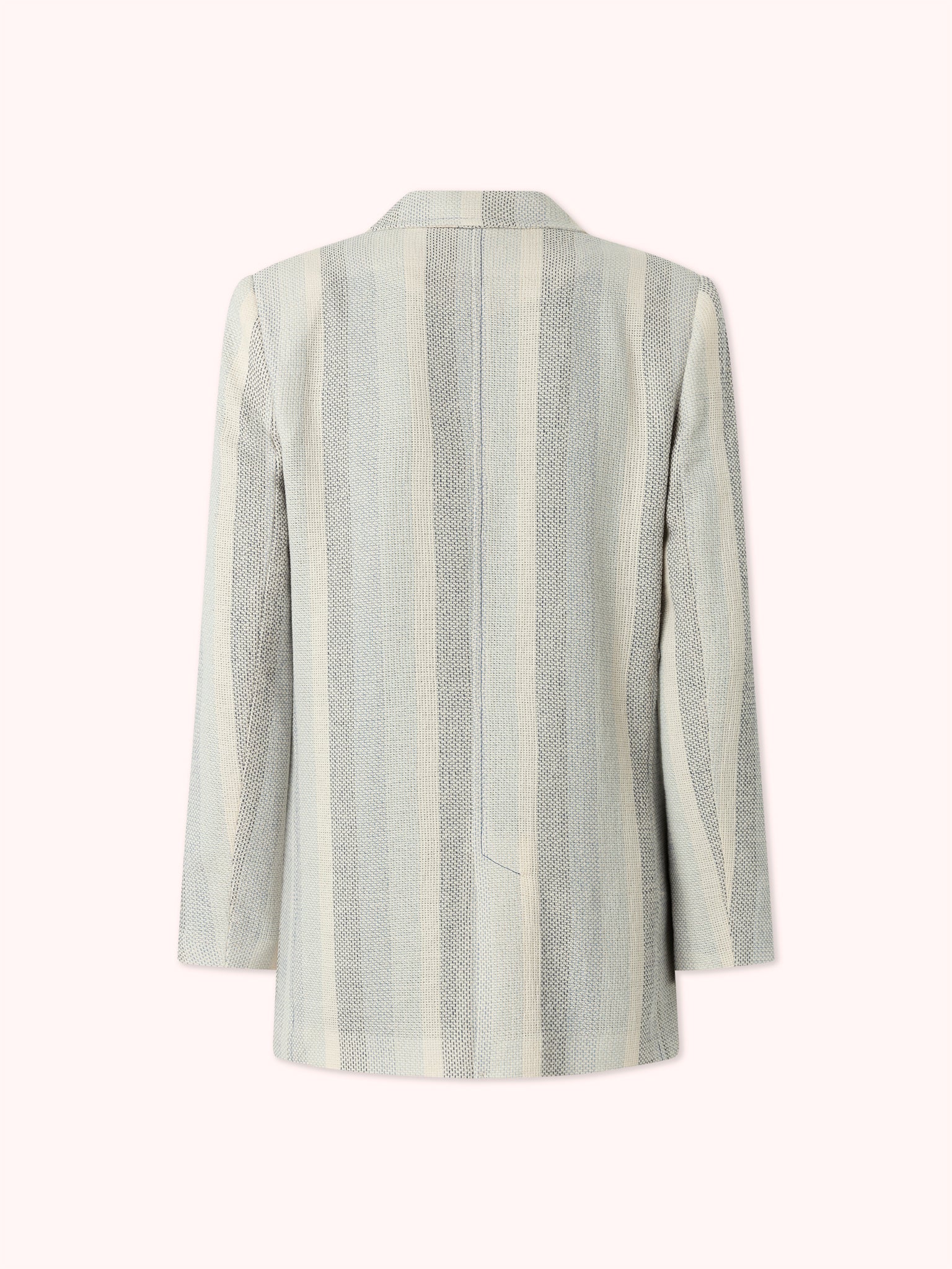 BLAZER DE RAYAS AZUL TOM
