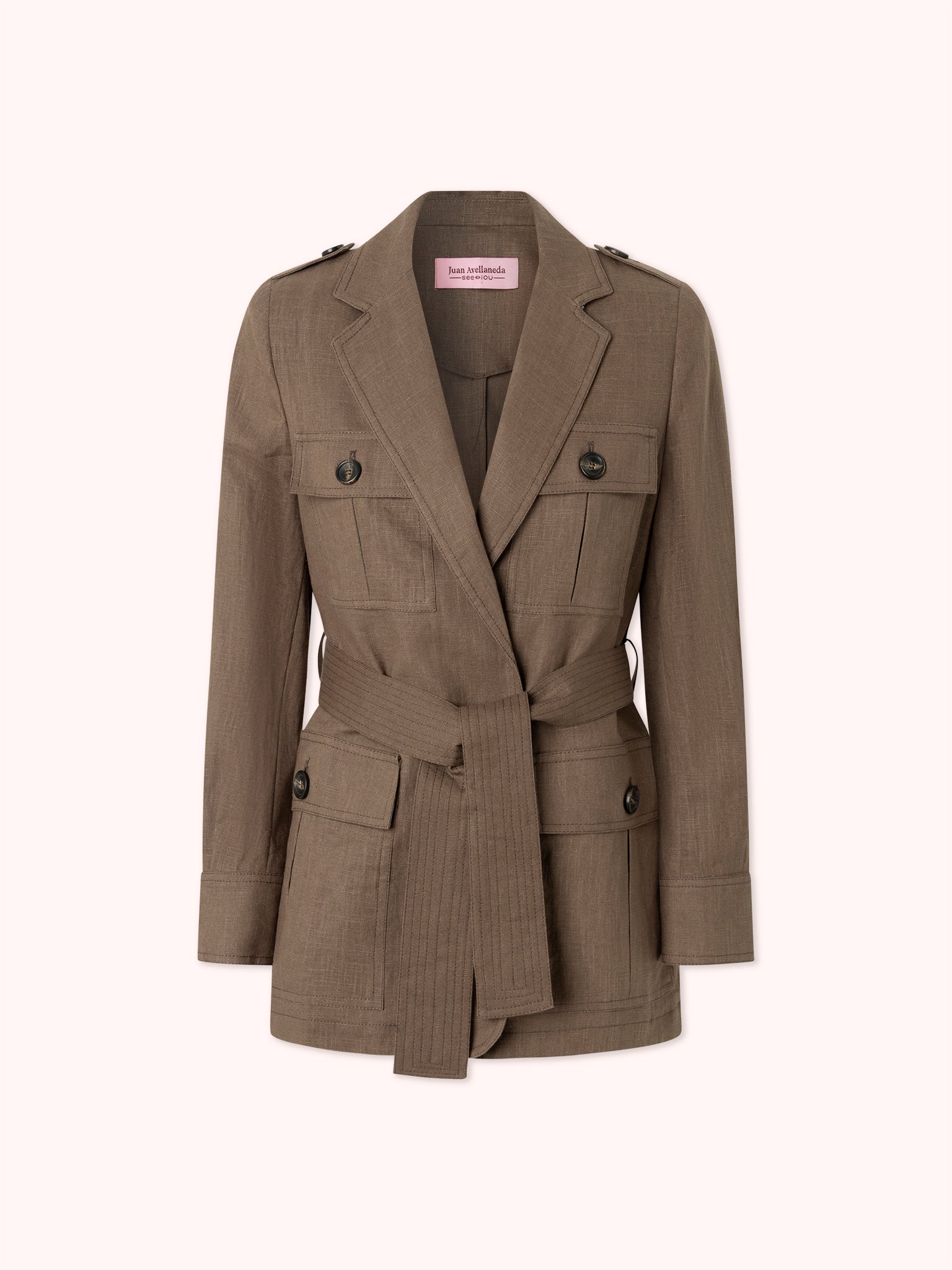 BLAZER SAHARIANA KAKHI CHARLES